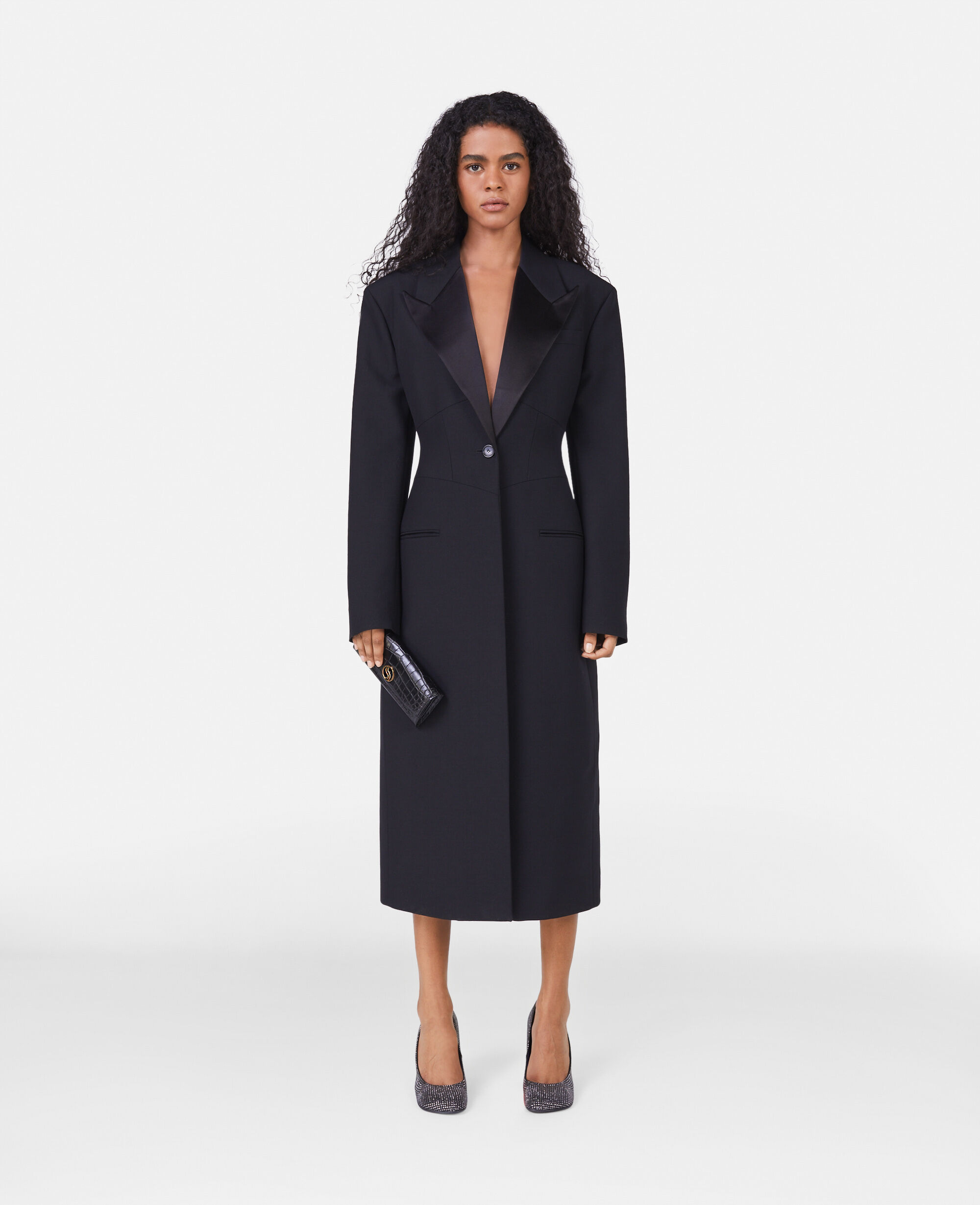 Women Black Corset Waist Coat | Stella McCartney ES