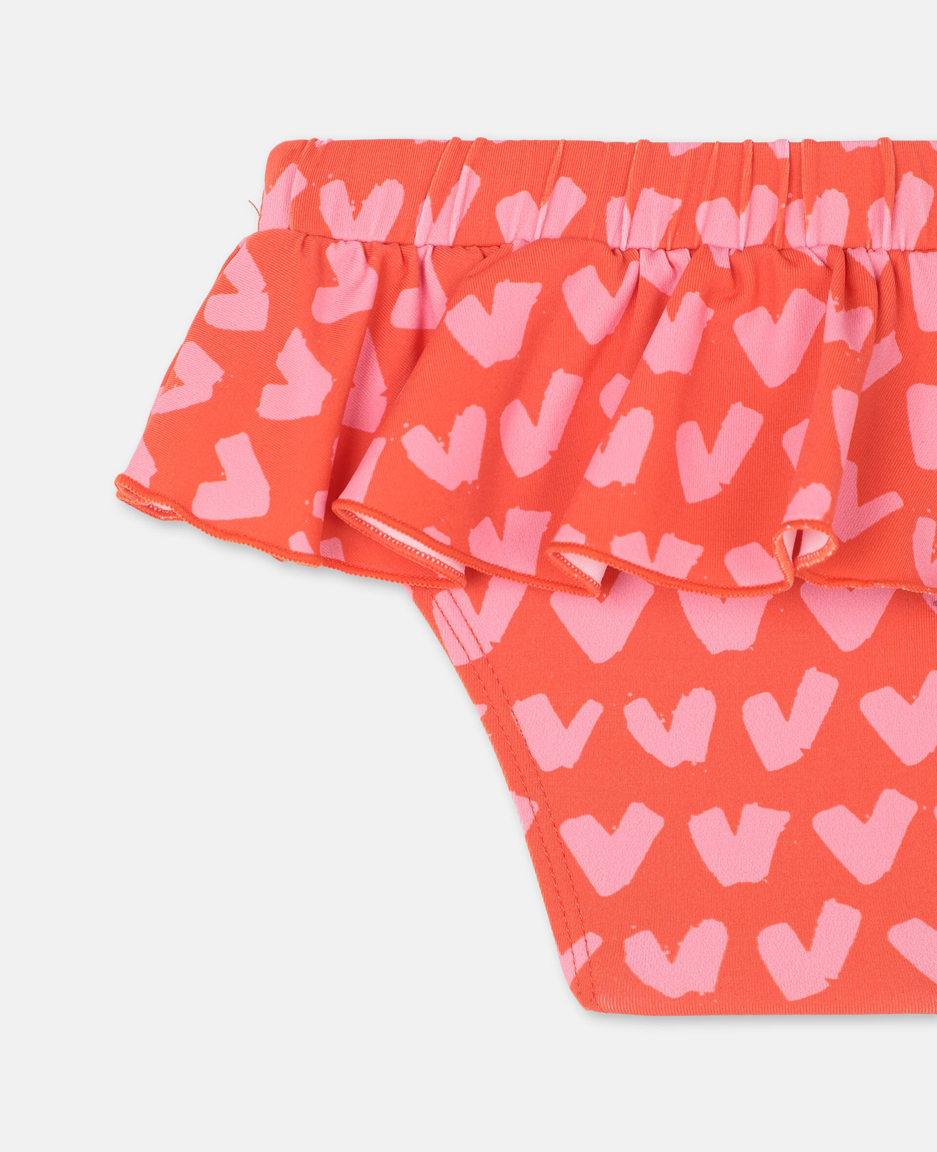 Hearts Red Swim Bottom -Red-large image number 2