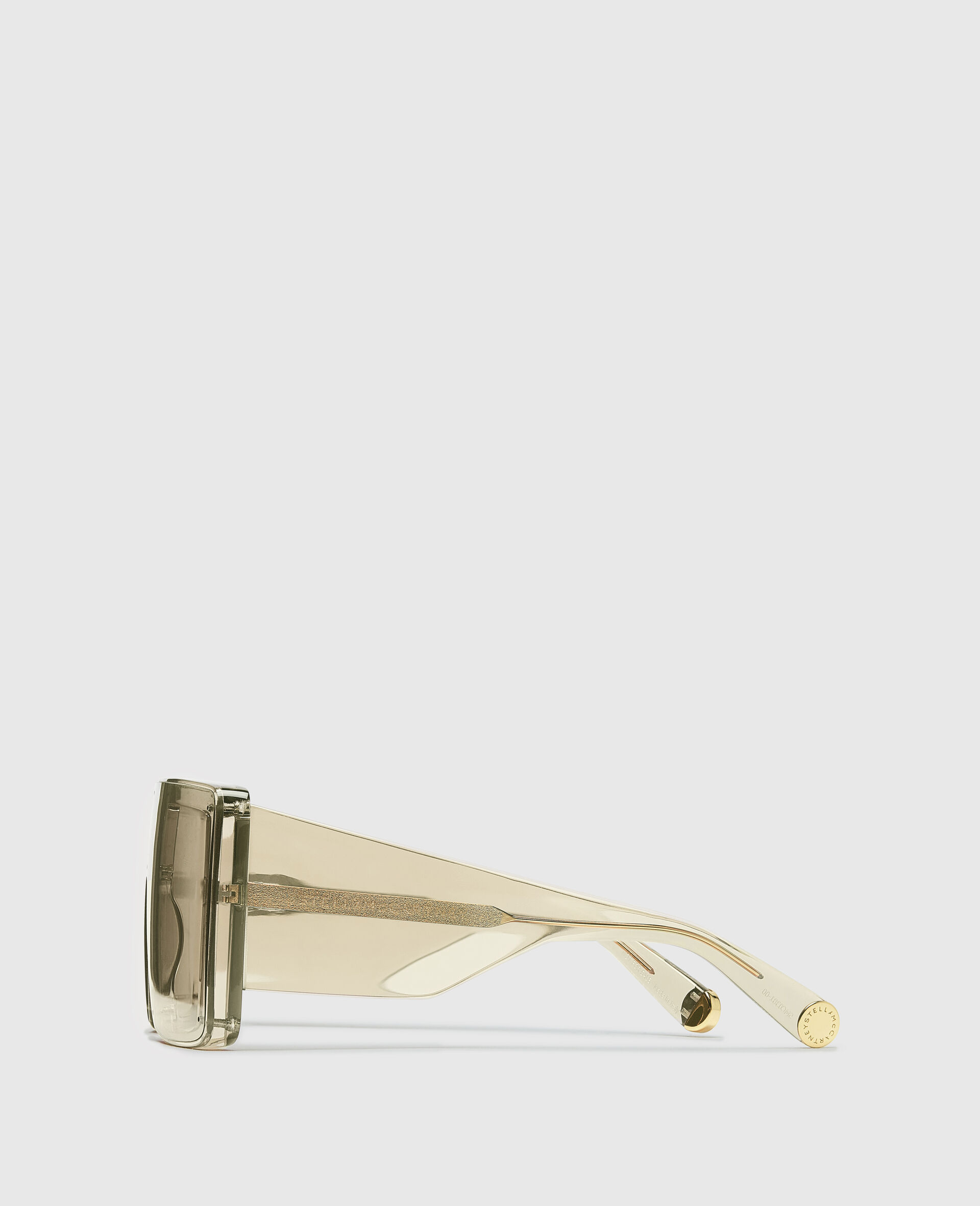 Translucent Square Sunglasses-Black-large image number 2