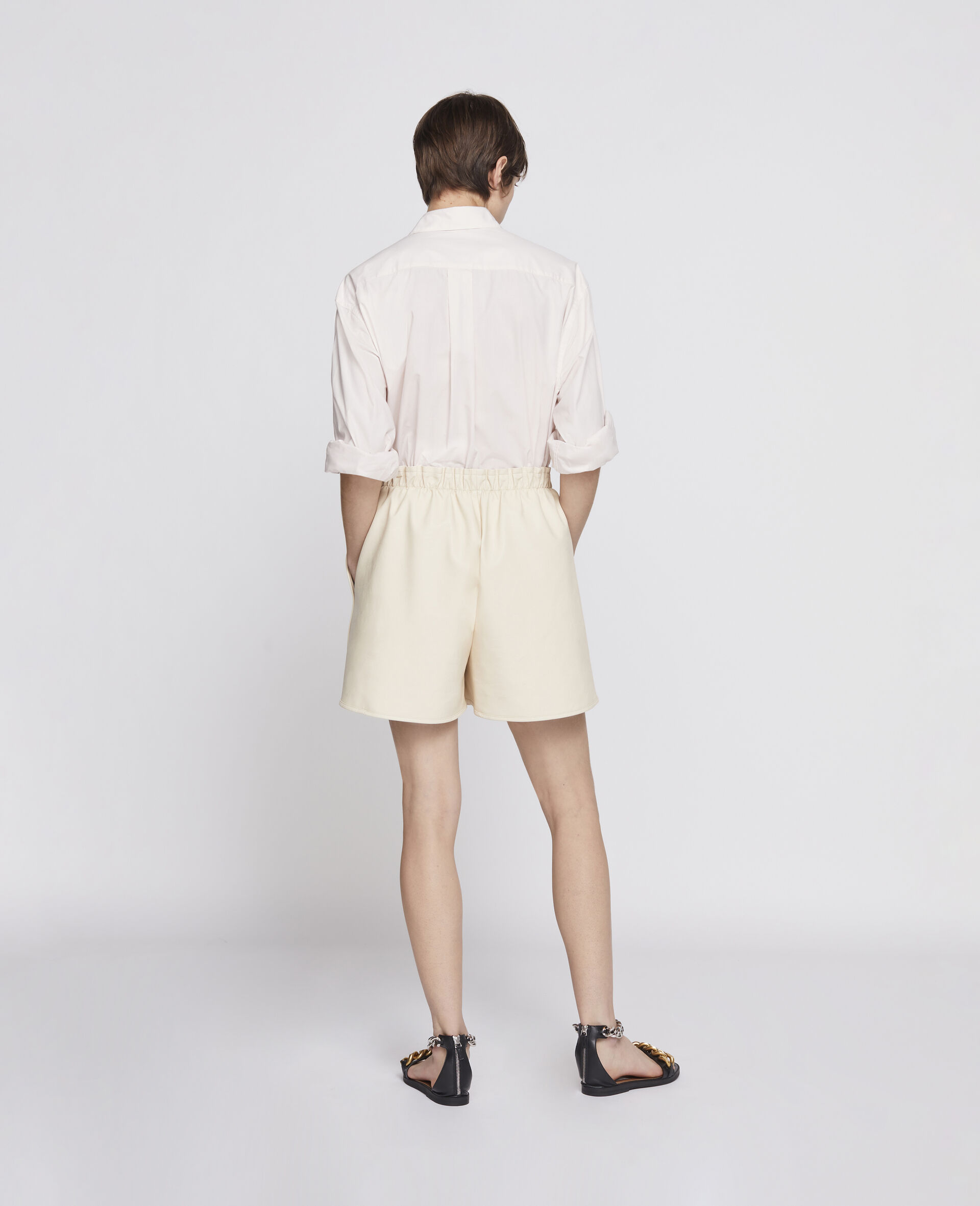 Nara Cotton Shirt-Pink-large image number 2