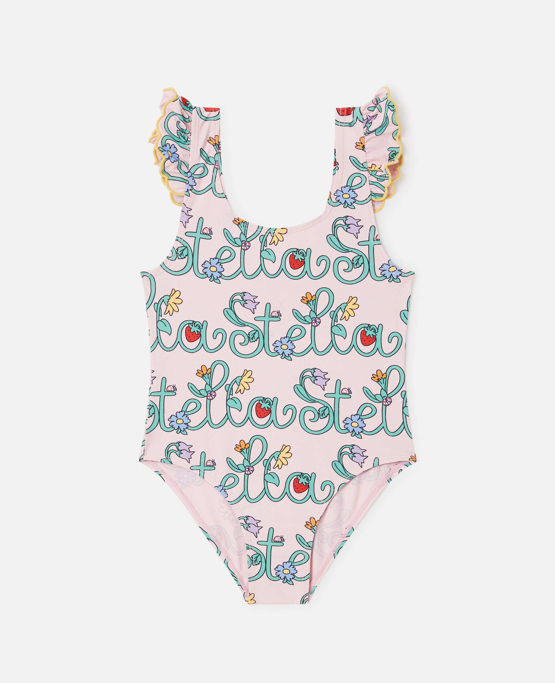 Stella Vine Print Swimsuit-Multicolour-large image number 2