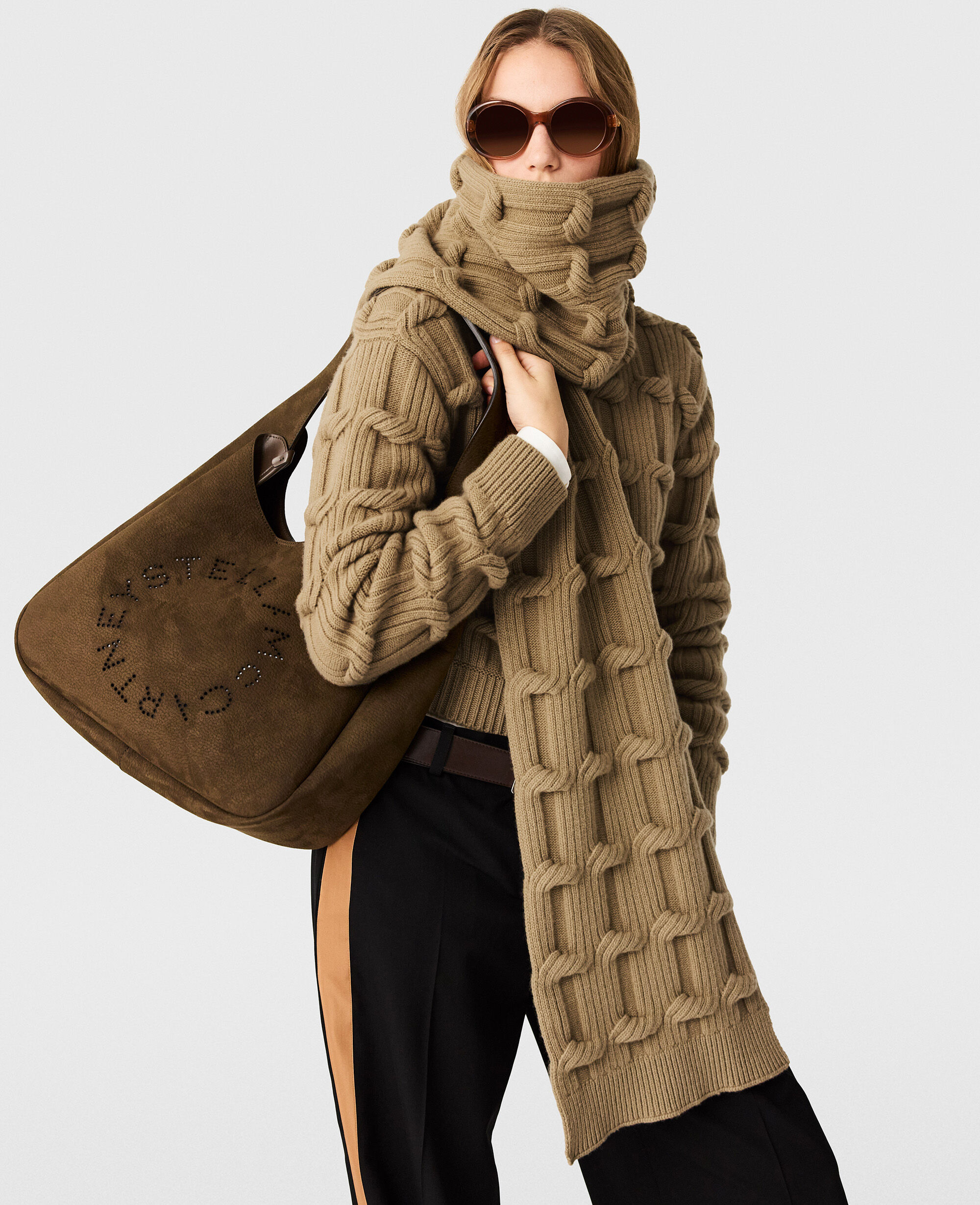 ステラマッカートニー　アランケーブルニット アラン Stella McCartney(ステラマッカートニー) ニット・セーター