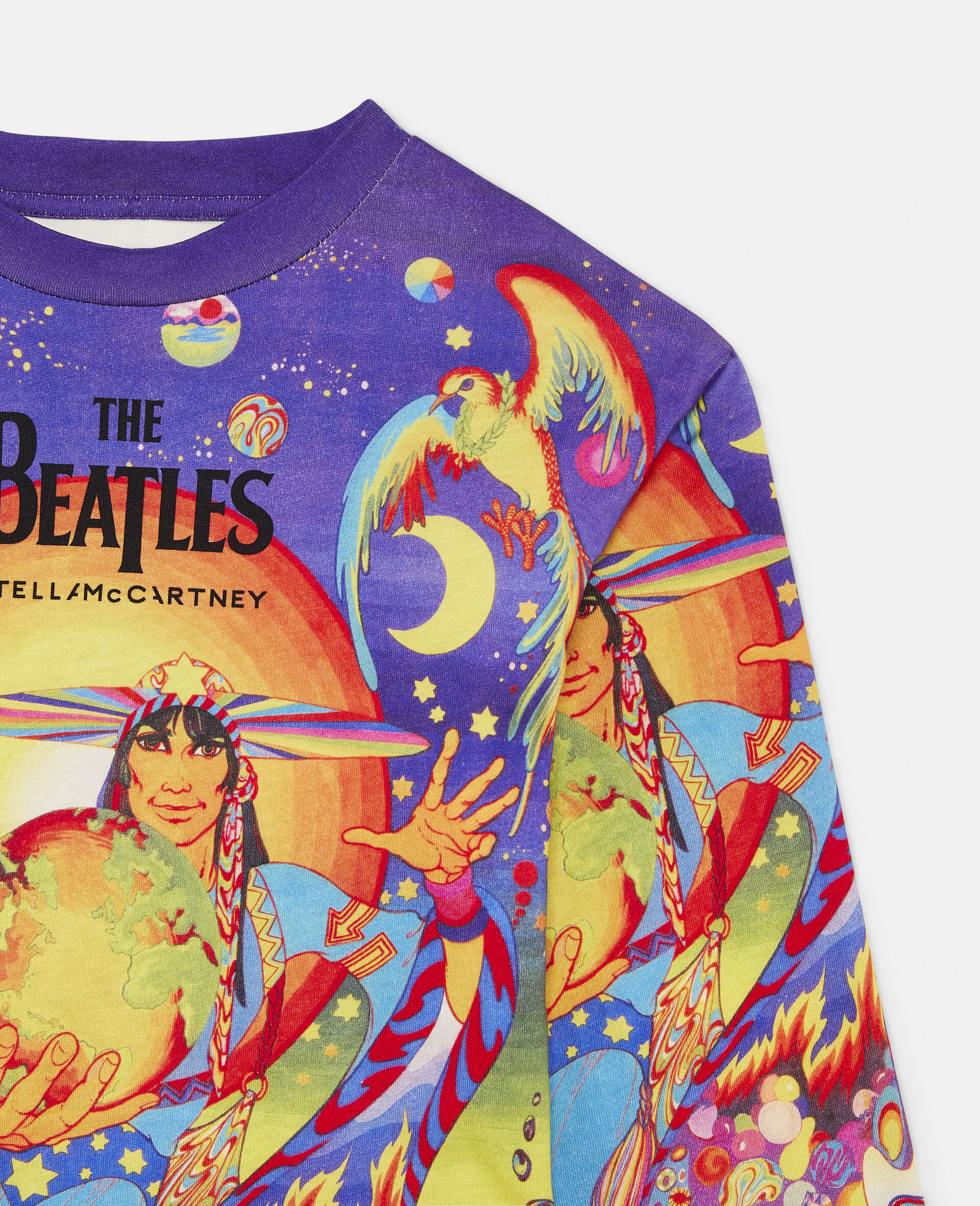 Get Back棉质上衣 -Multicolored-large image number 1