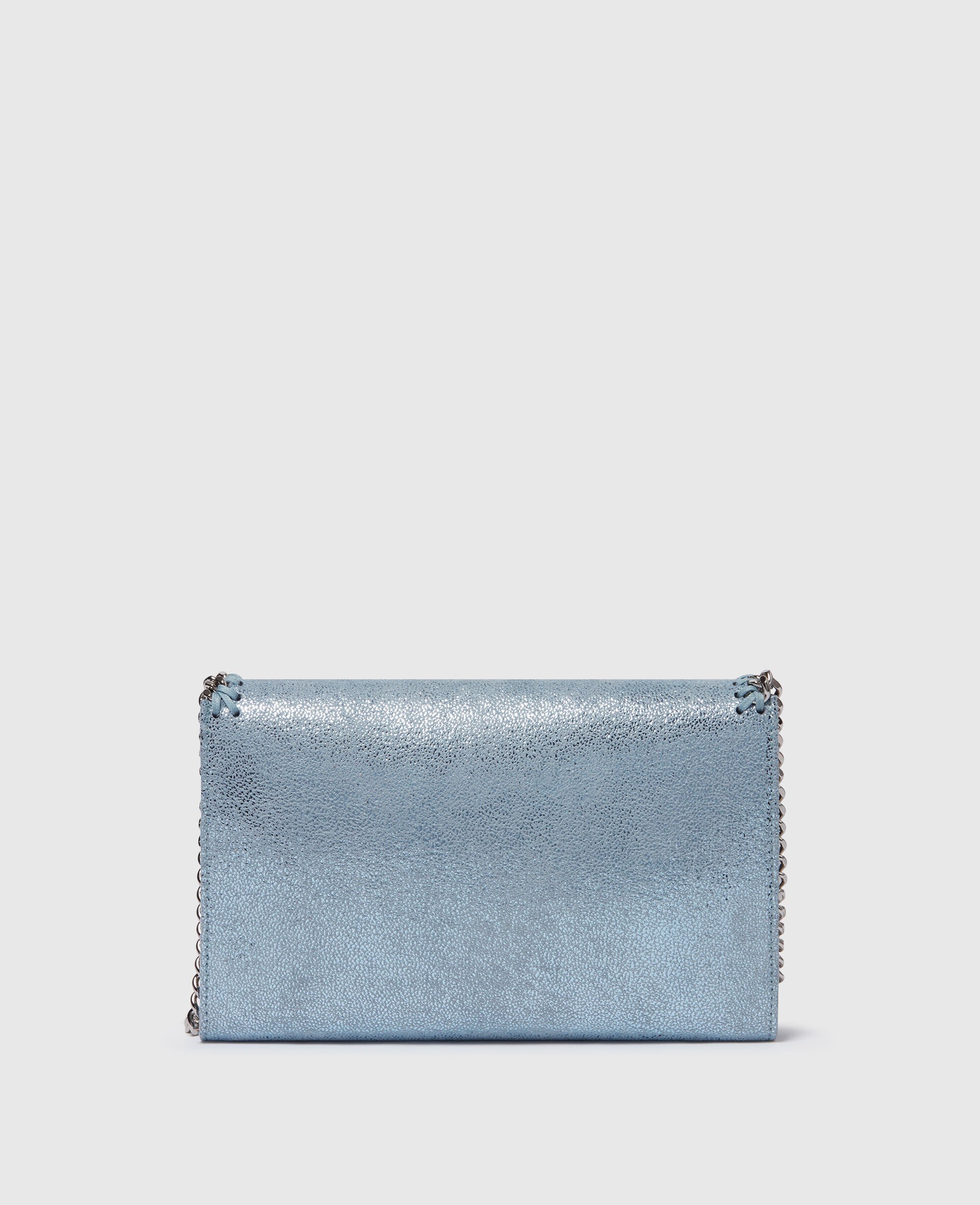 Women Sapphire blue Falabella Wallet Crossbody Bag | Stella McCartney BG