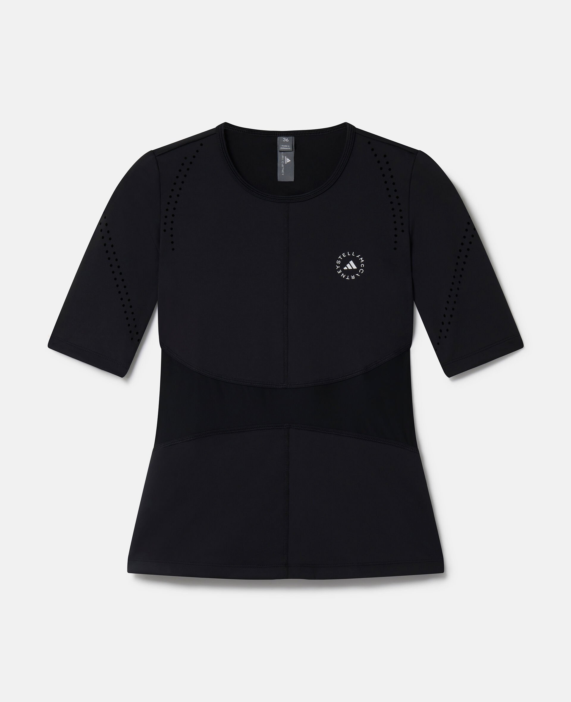 TruePurpose Training Short Sleeve Top-Black-medium