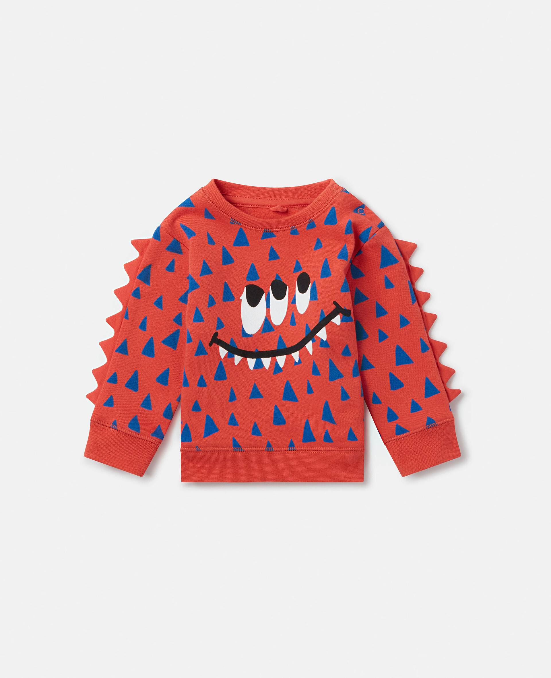 Monster Face Sweatshirt-Pink-large image number 0