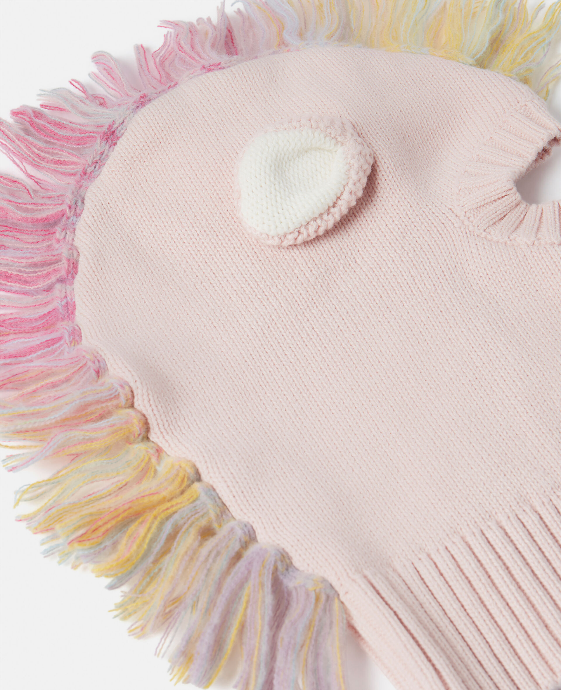 Unicorn Balaclava Hood-White-large image number 2