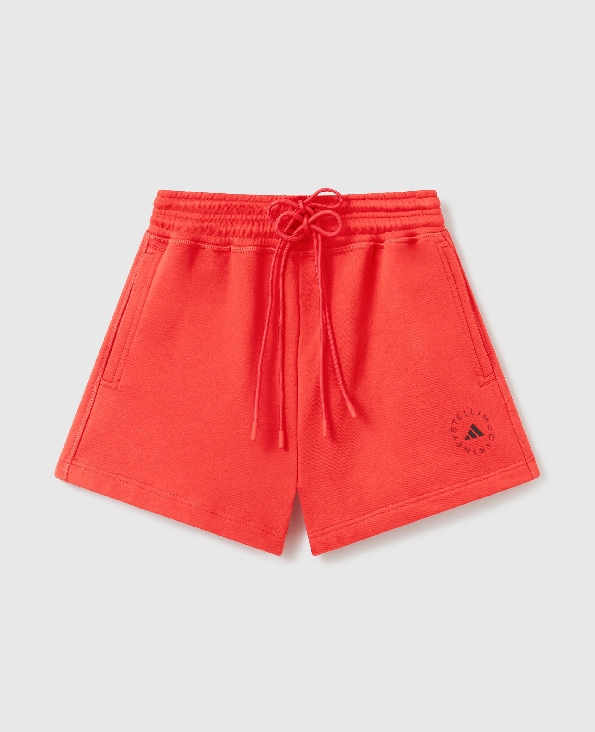 Logo Shorts -Red-medium