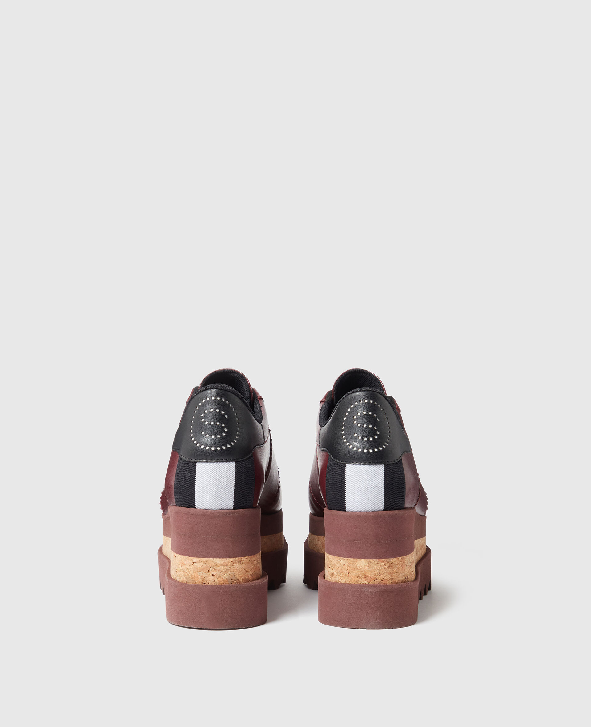 Sneak-Elyse Platform Sneakers-Red-large image number 2