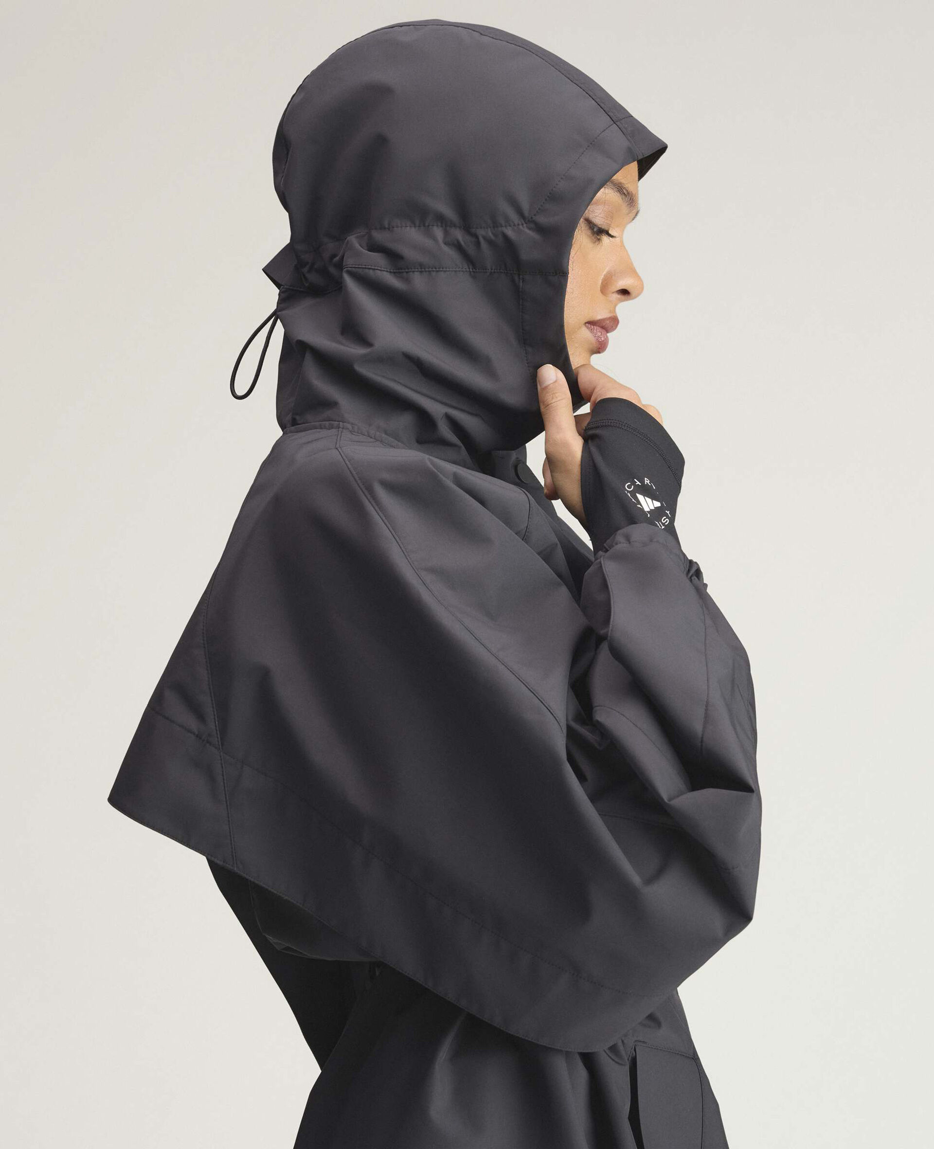 TrueCasuals Long Padded Parka Coat-Black-large image number 4