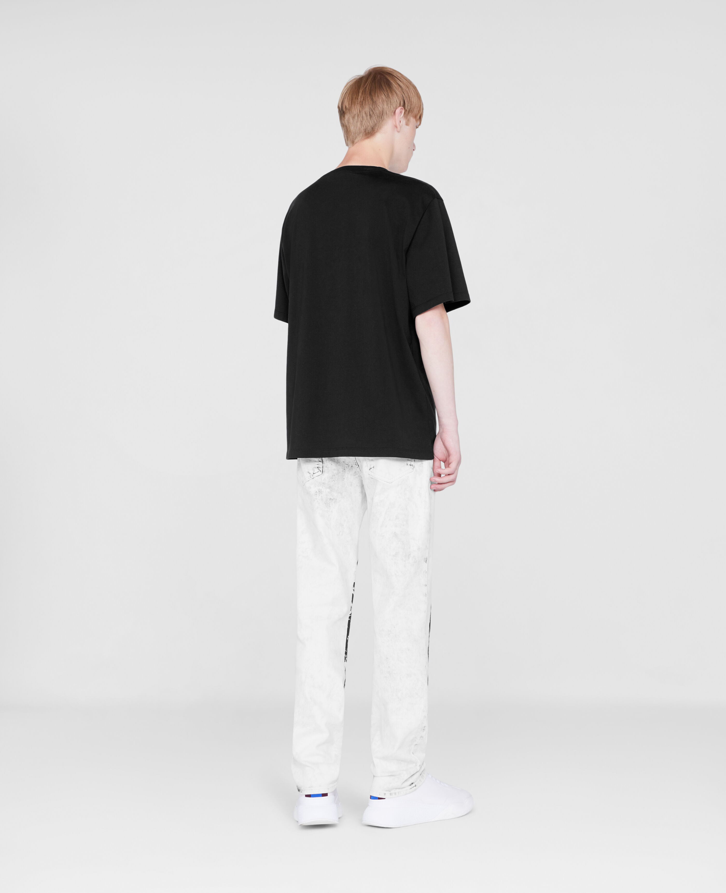 Women Chalk Get Back Denim trousers | Stella McCartney SE