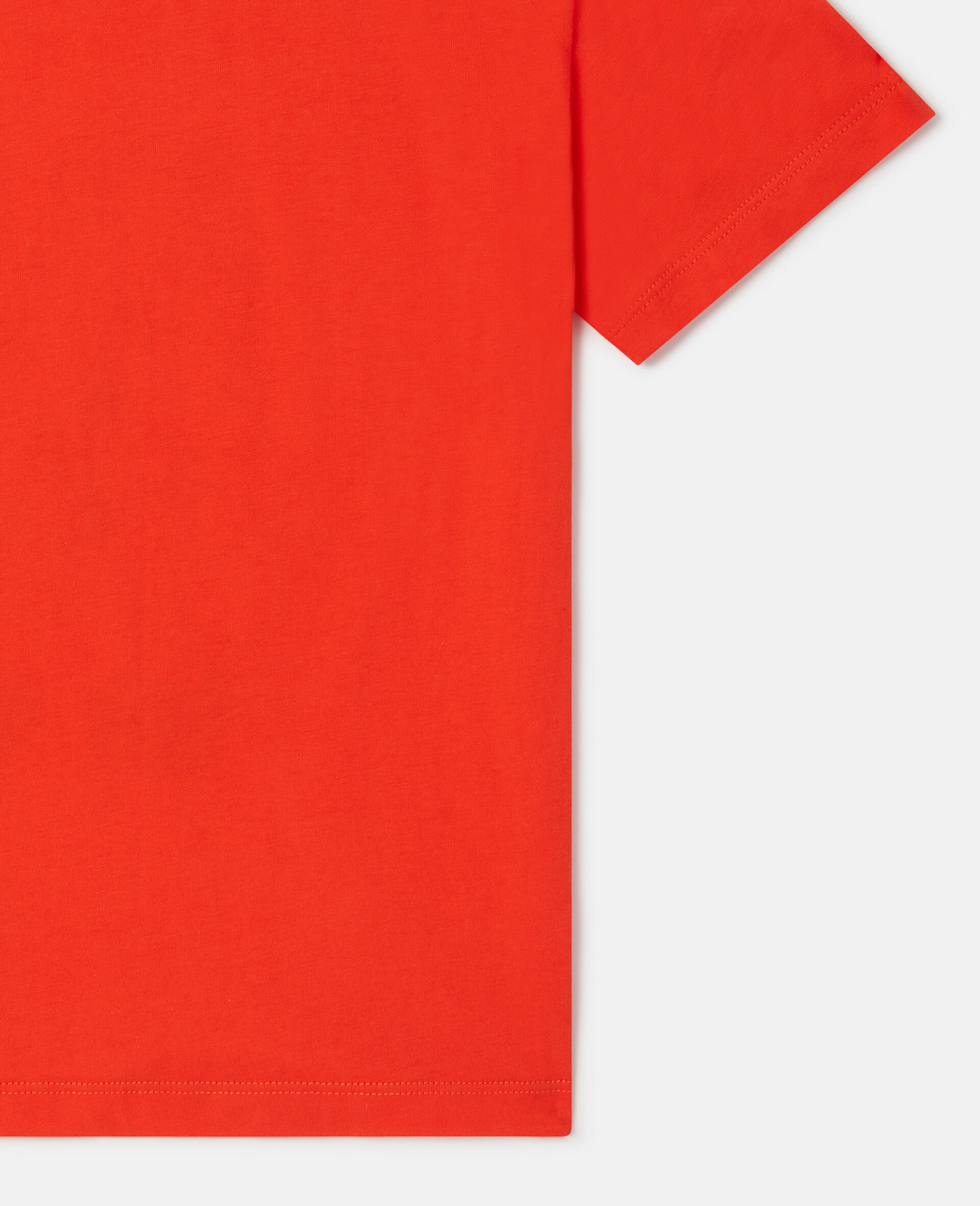 'Fry Day' Print T-Shirt-Red-large image number 3