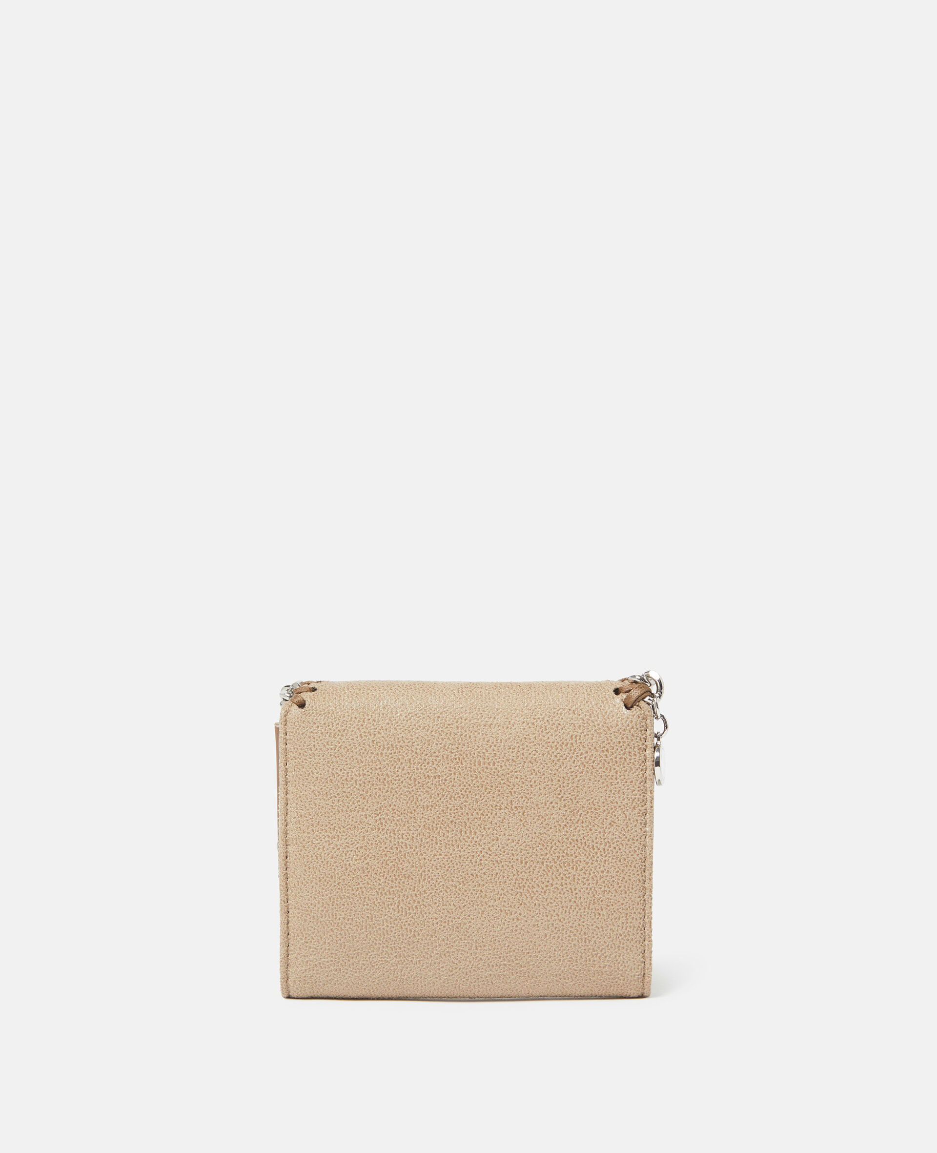 Falabella Small Flap Wallet-Beige-large image number 2