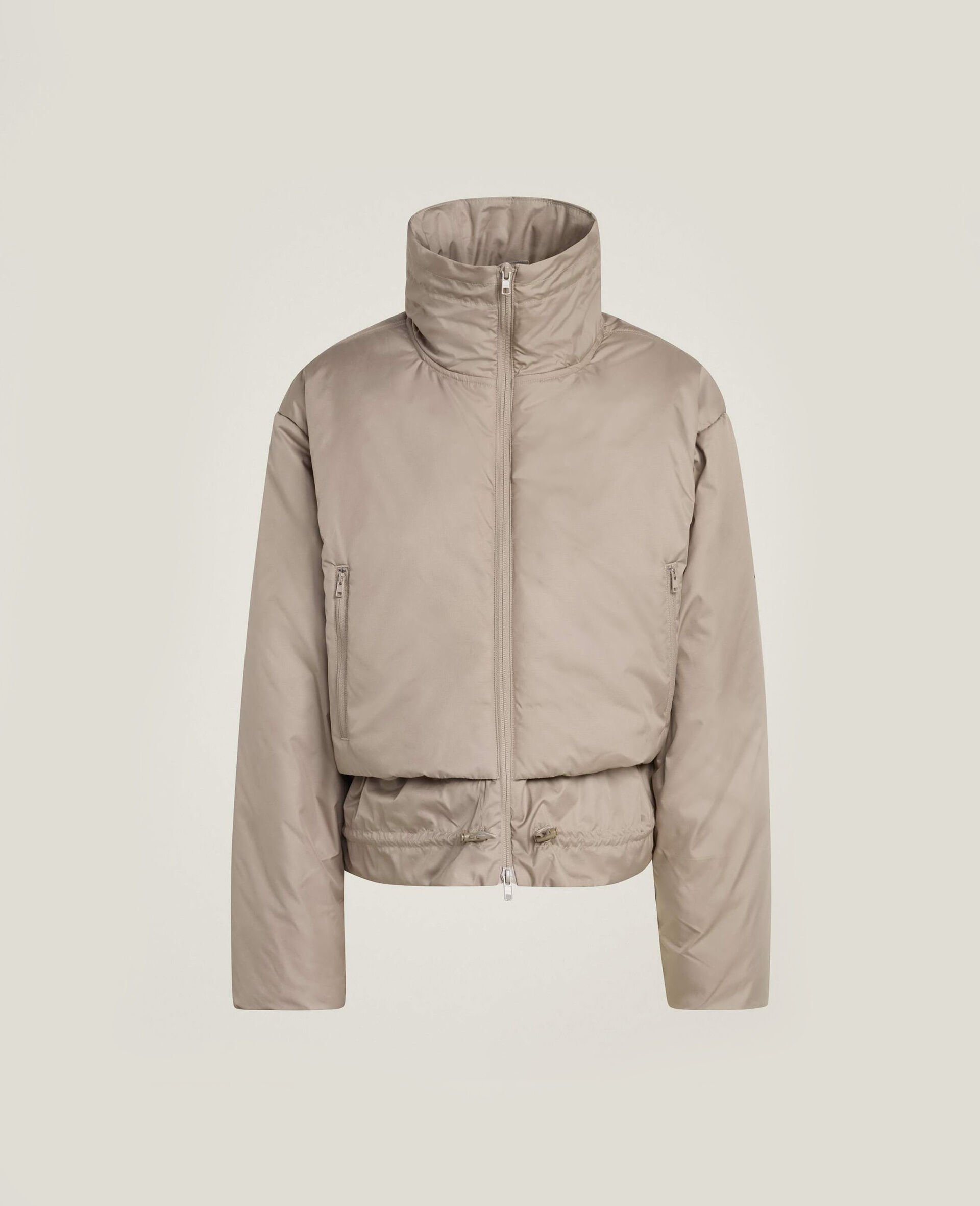 Padded Liner Jacket-Brown-medium