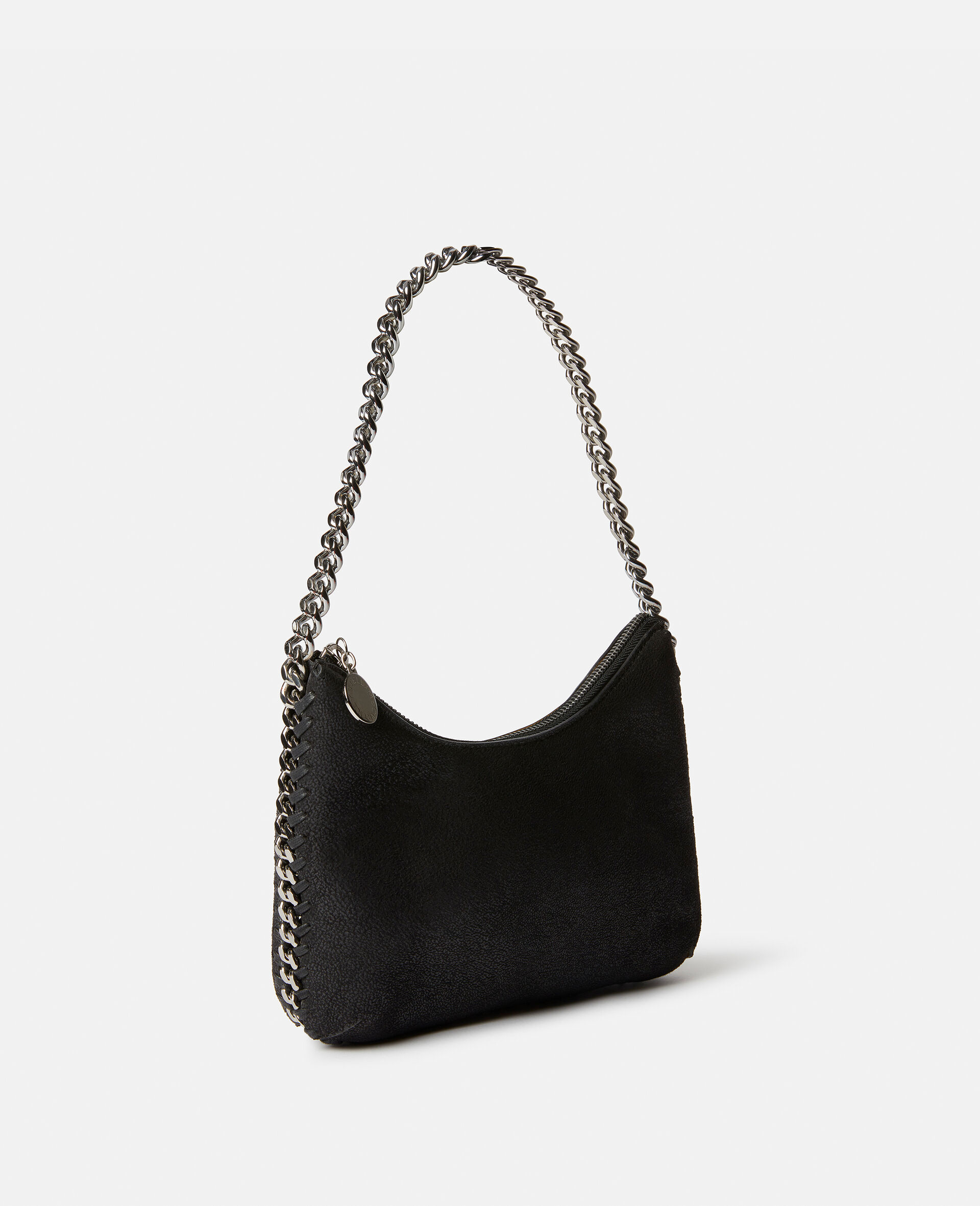Falabella Zip Mini Shoulder Bag -Black-large Falabella Zip Mini Shoulder Bag -Black-large image number 1