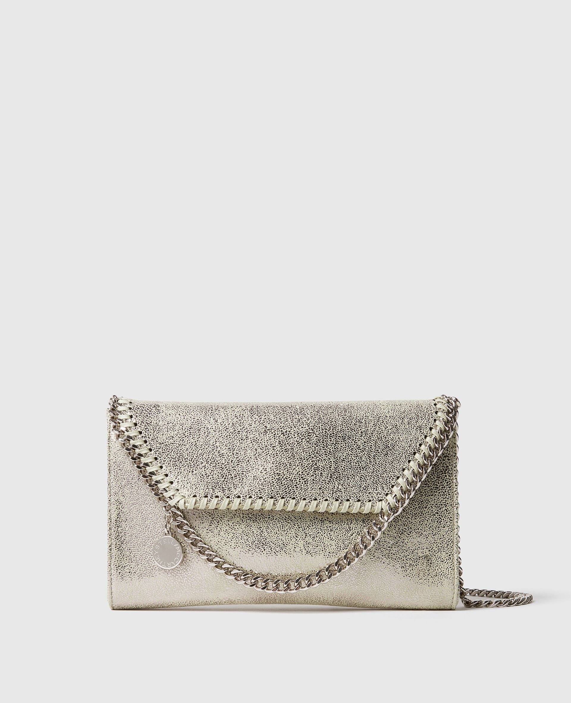 Falabella Wallet on Chain-Green-medium