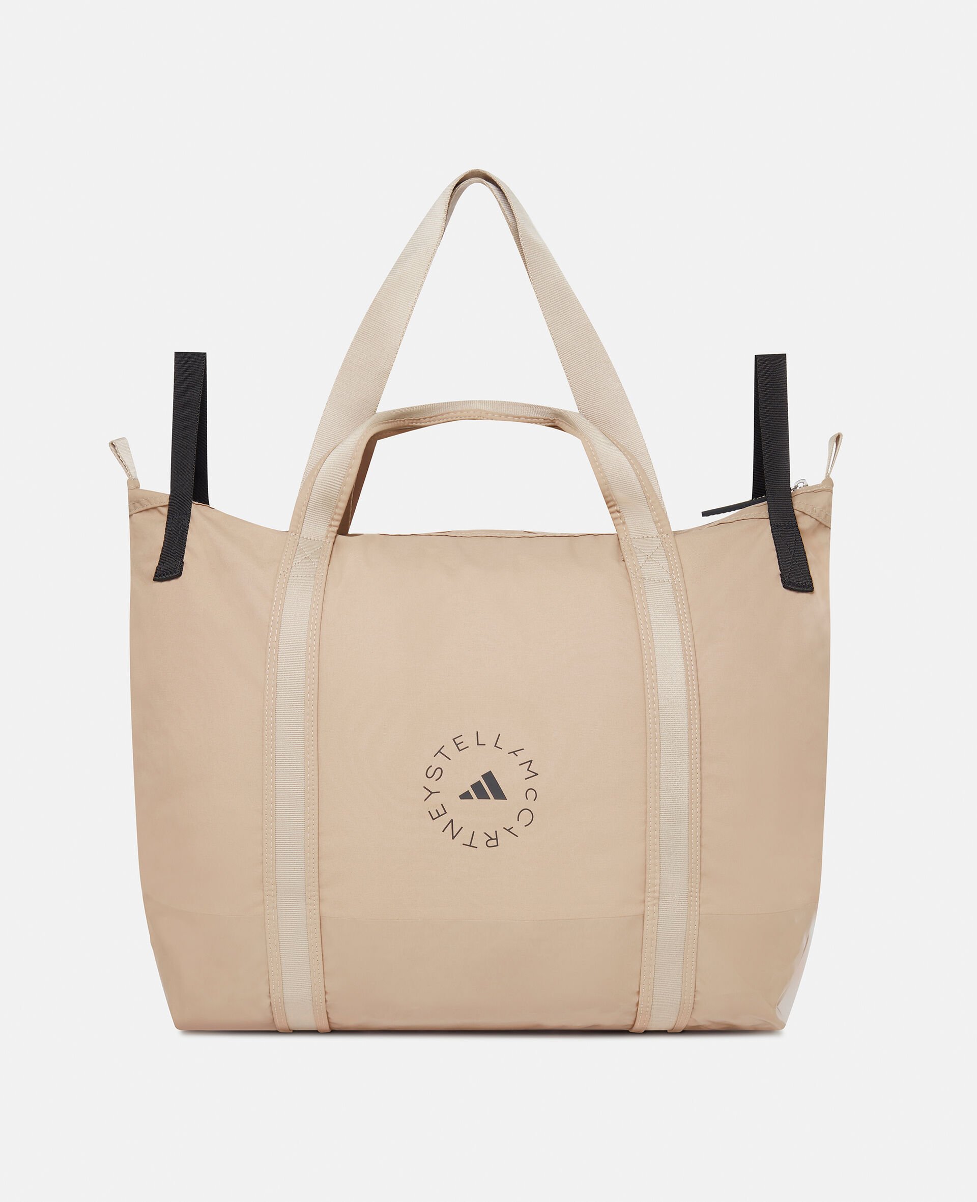 Logo Tote Bag-Beige-large image number 0