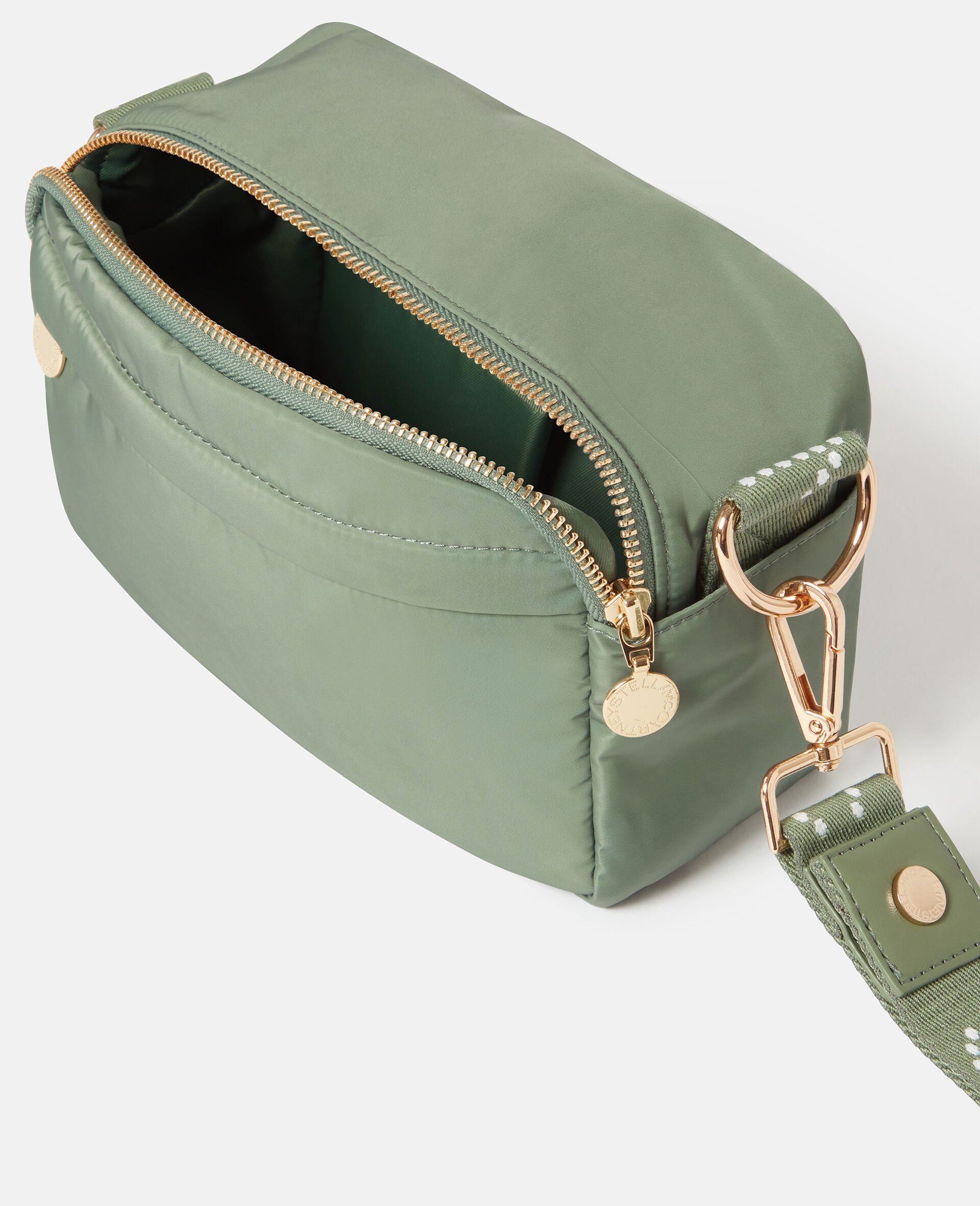 Logo Tape Changing Crossbody Bag-Green-large Logo Tape Changing Crossbody Bag-Green-large image number 3