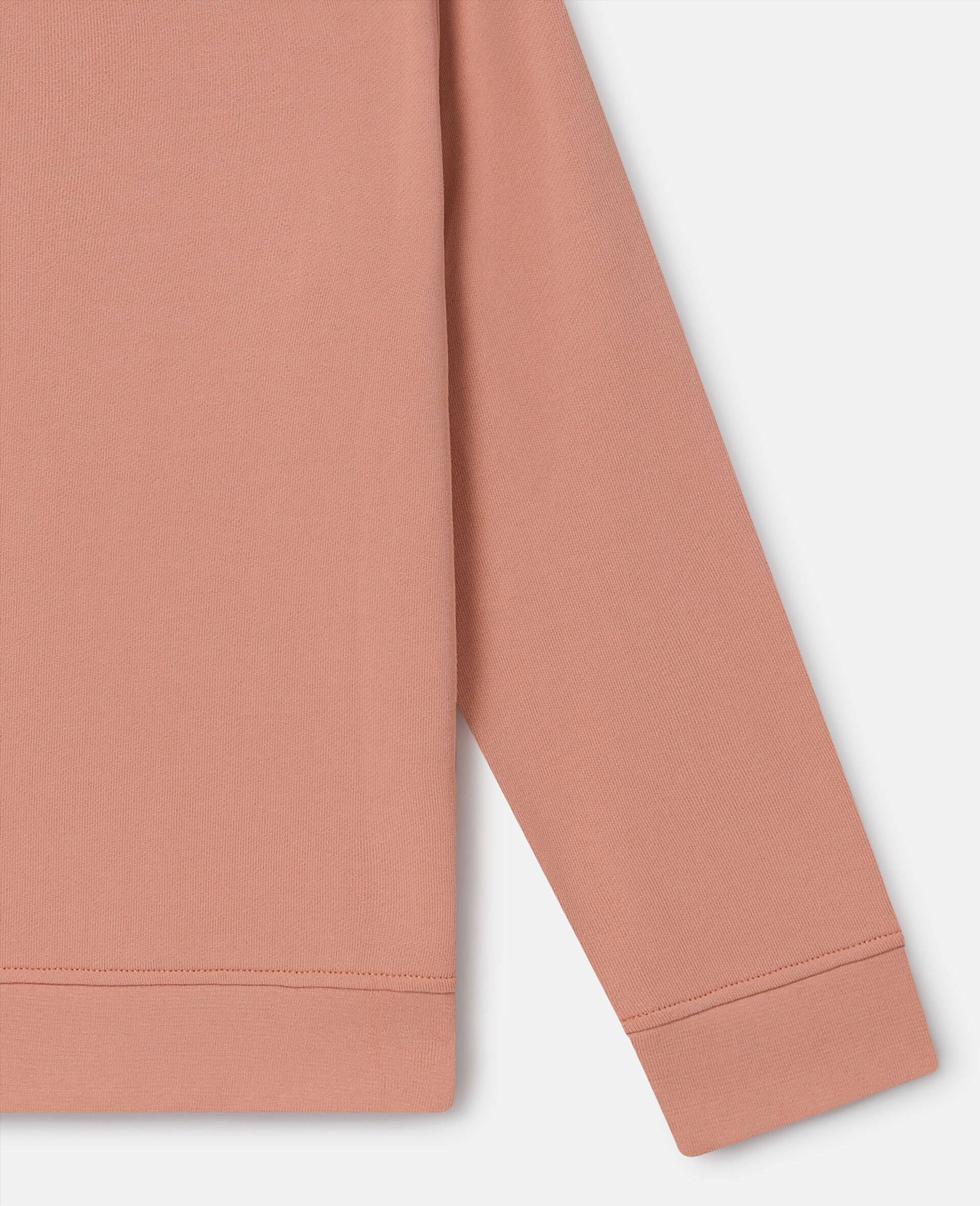 Woodland Lettering Crewneck Sweatshirt-Pink-large image number 3