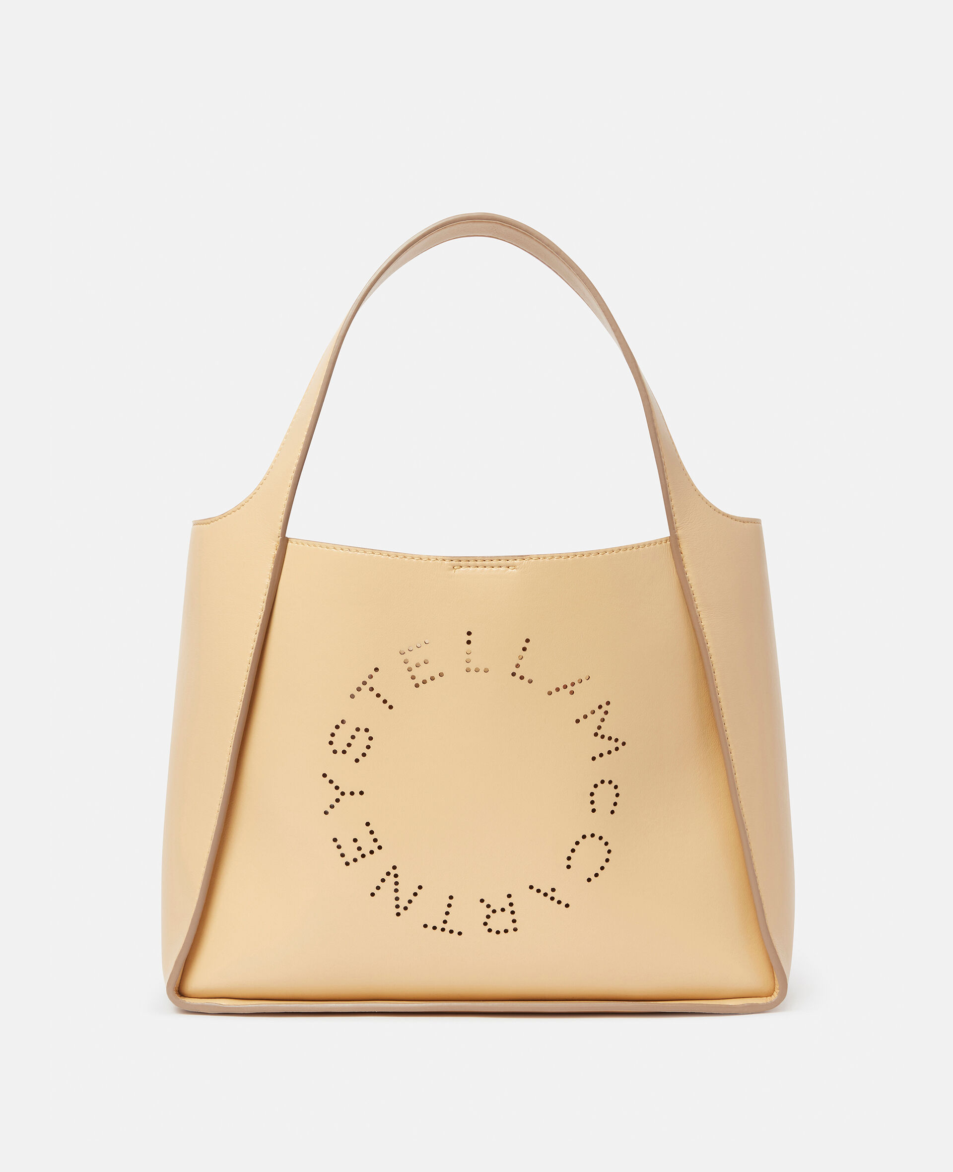 Stella Mccartney Stella Logo Crossbody Bag In Cornflake