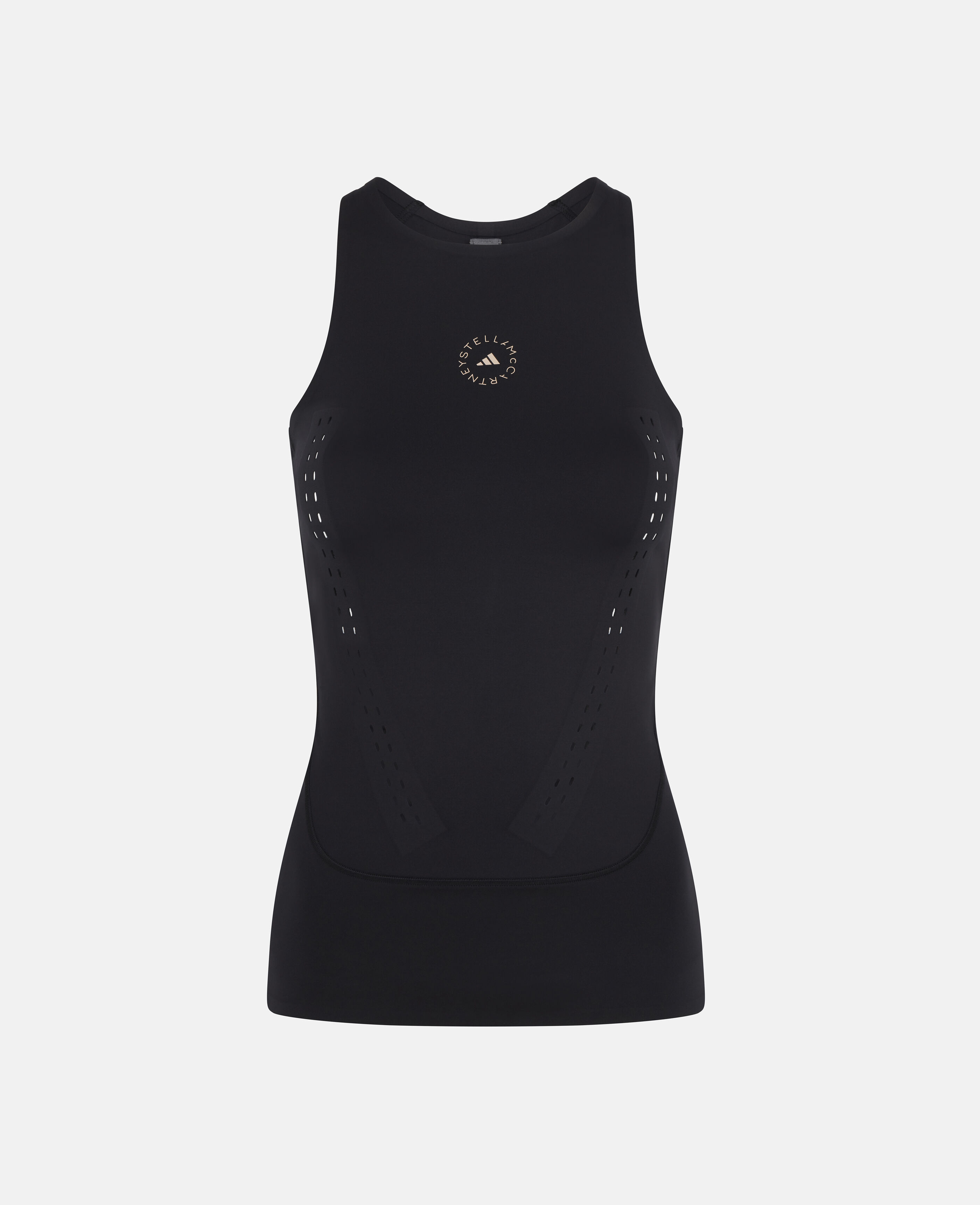 Women Black Black TruePurpose Training Tank Top Stella McCartney US