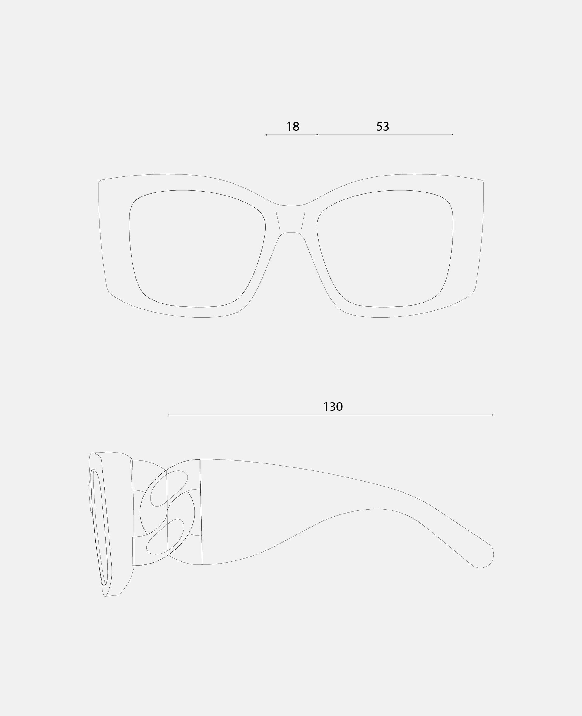 Falabella Square Sunglasses-Black-large image number 3
