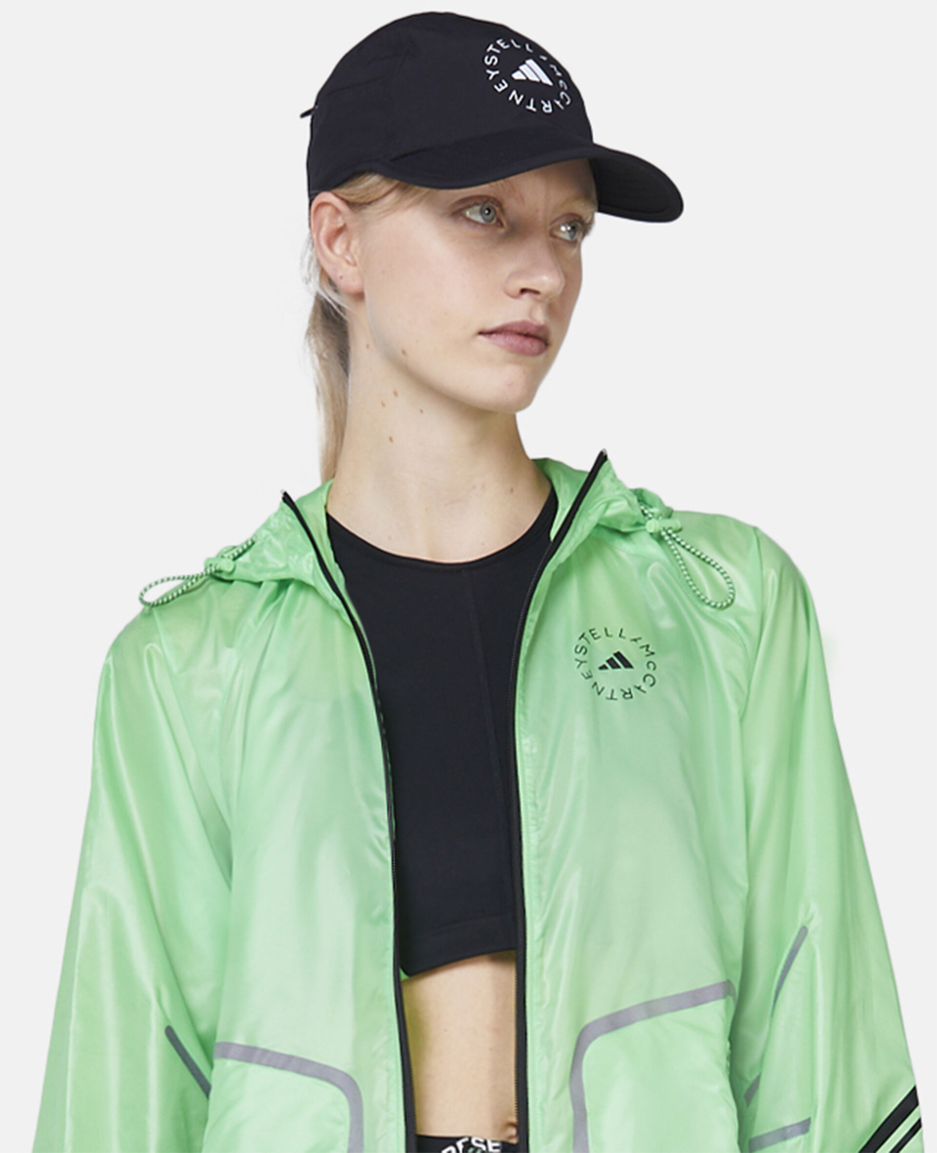TruePace Reflective Running Jacket-Green-large image number 3