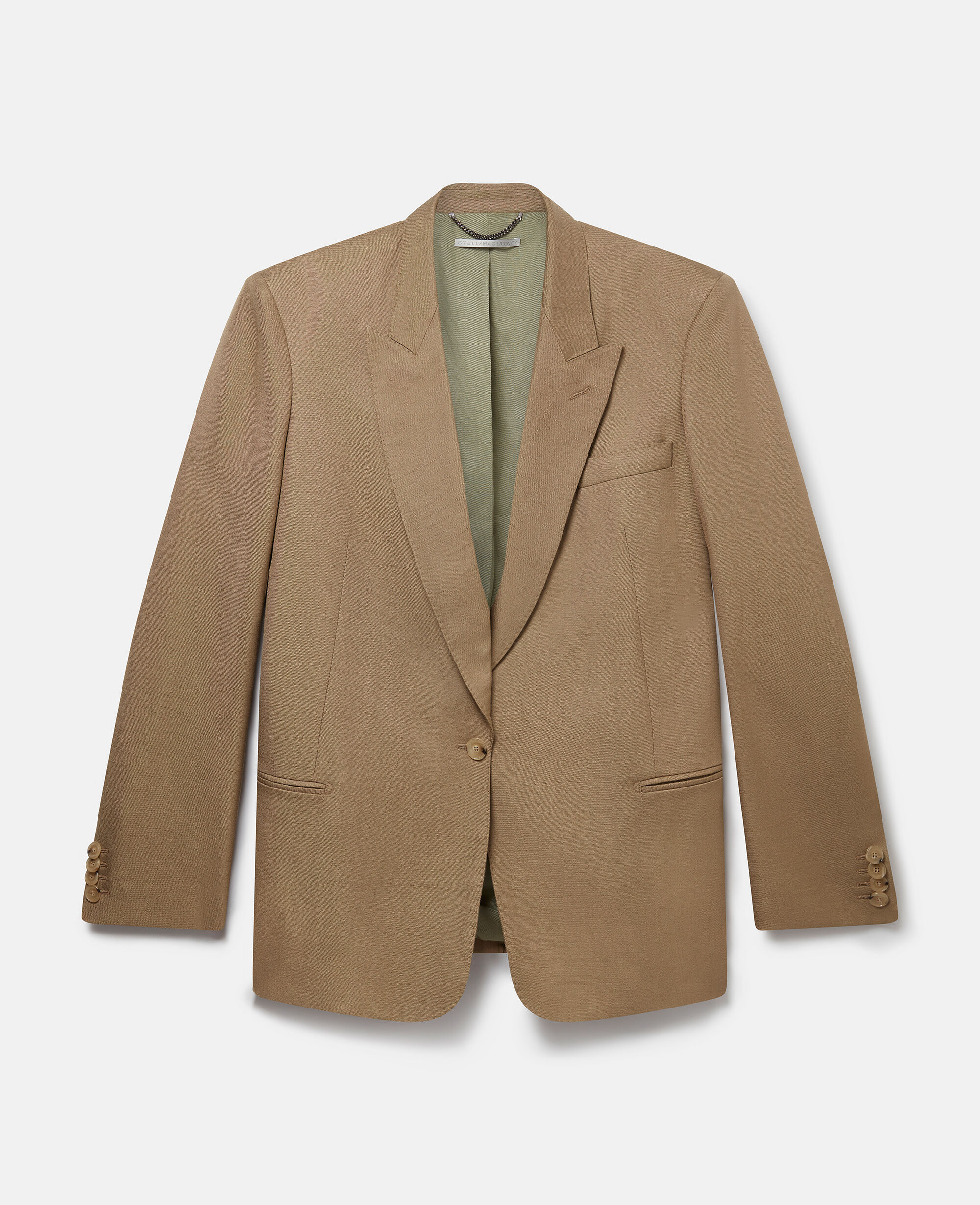 Womens blazer beige on sale