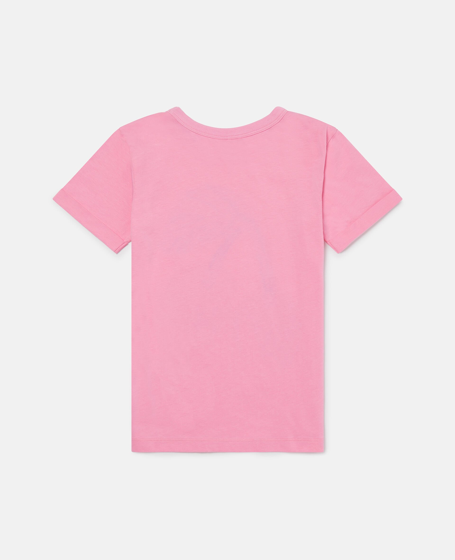 Cherry Graphic T-Shirt-Pink-large image number 2