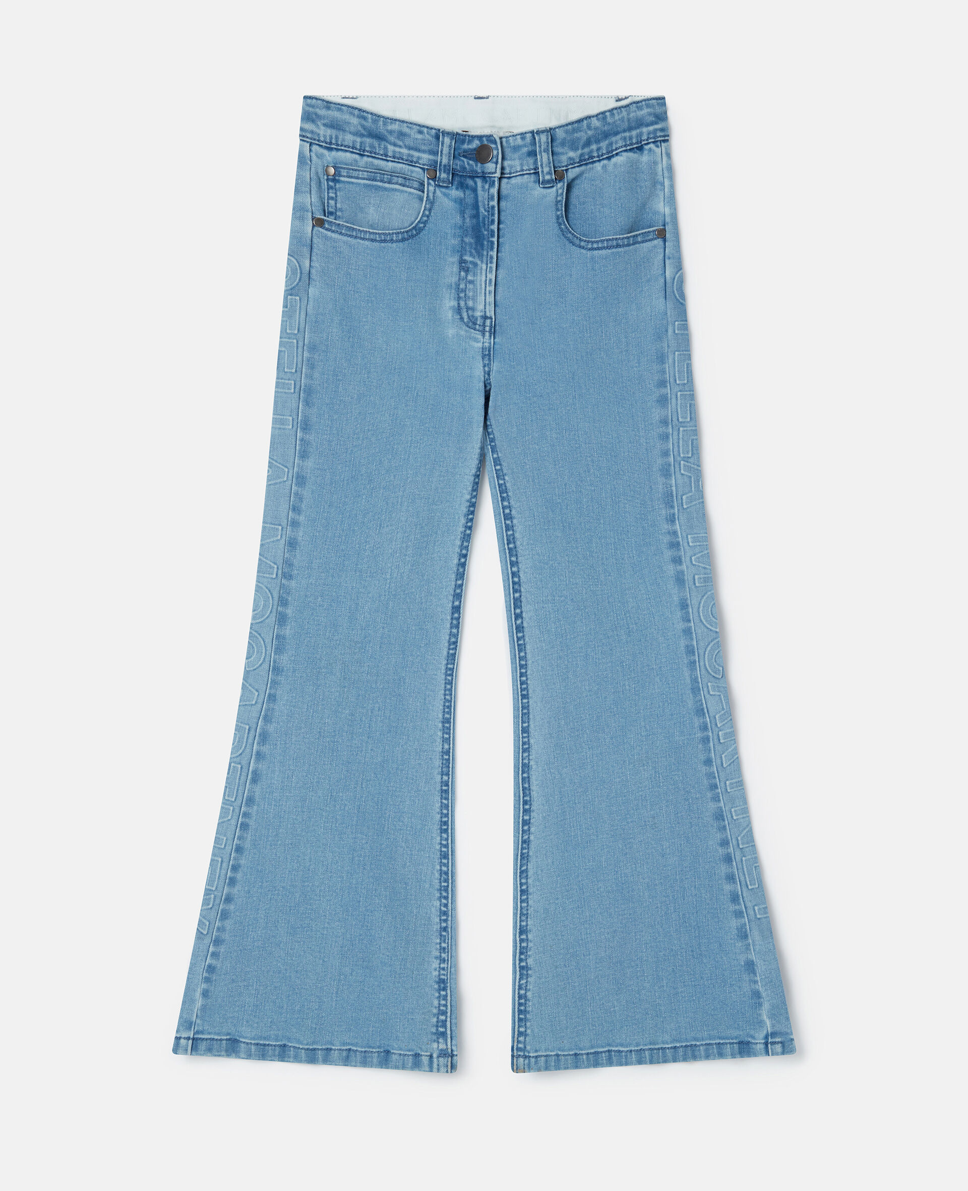 Flared Jeans-Blue-large image number 0