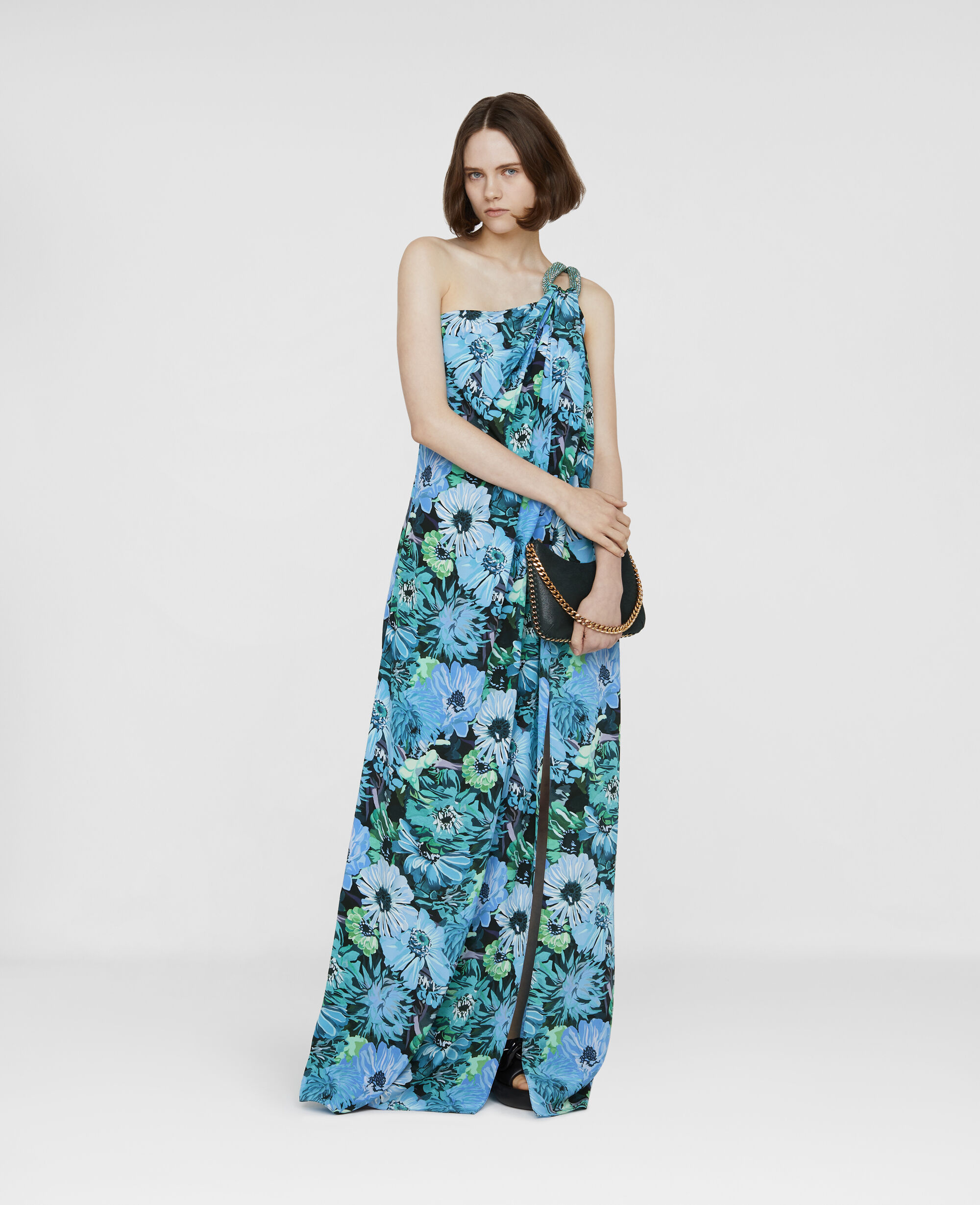V Stella McCartney ステラマッカートニー ドレス シルク - www