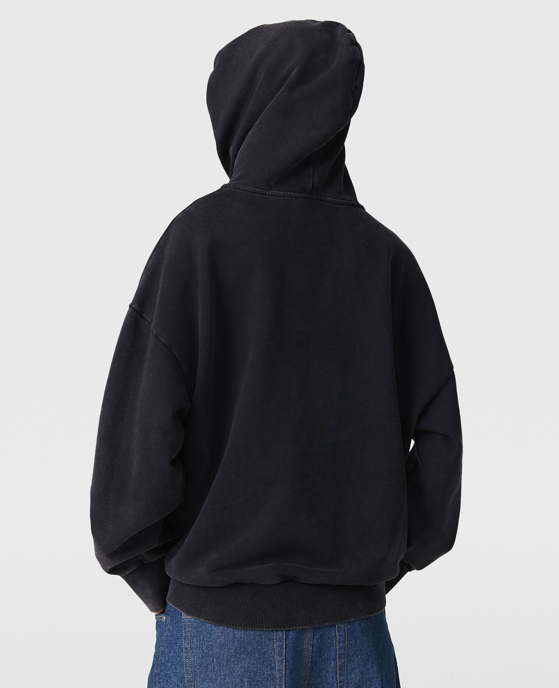 About Fucking Time! Hoodie-Black-large image number 3