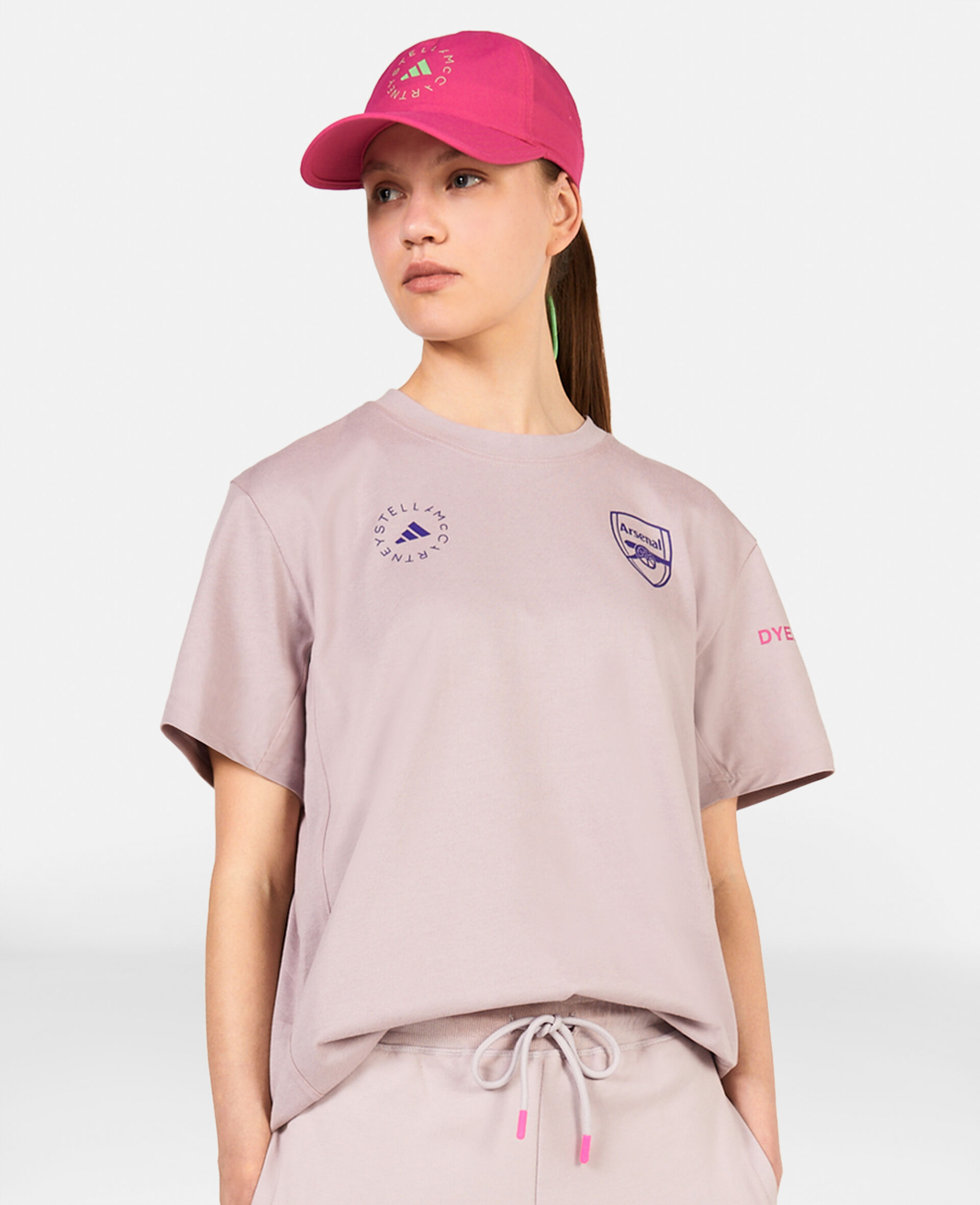 adidas by Stella McCartney × Arsenal Oversize-T-Shirt-Bunt-large image number 3