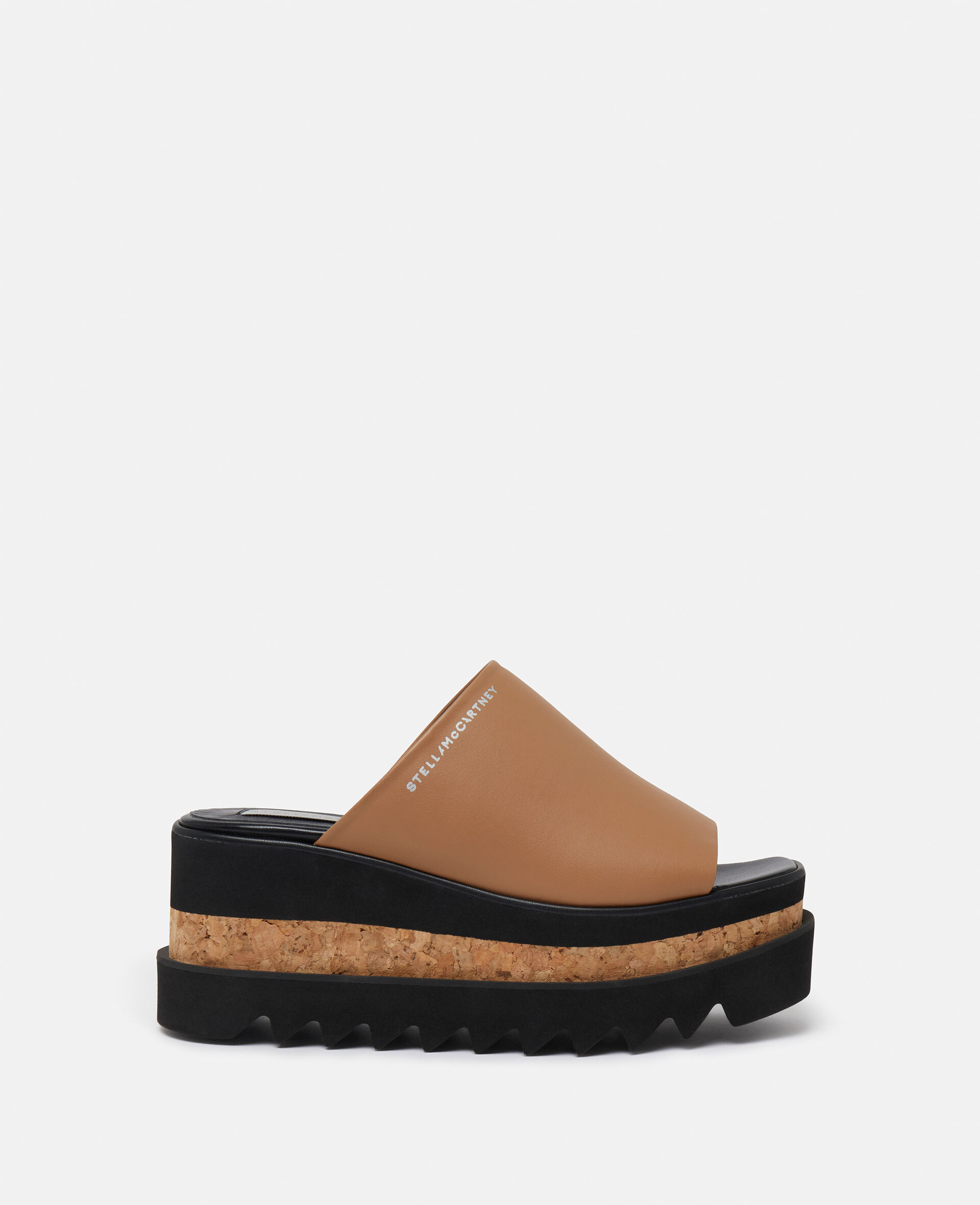 Sneak-Elyse Platform Sandals-Brown-medium
