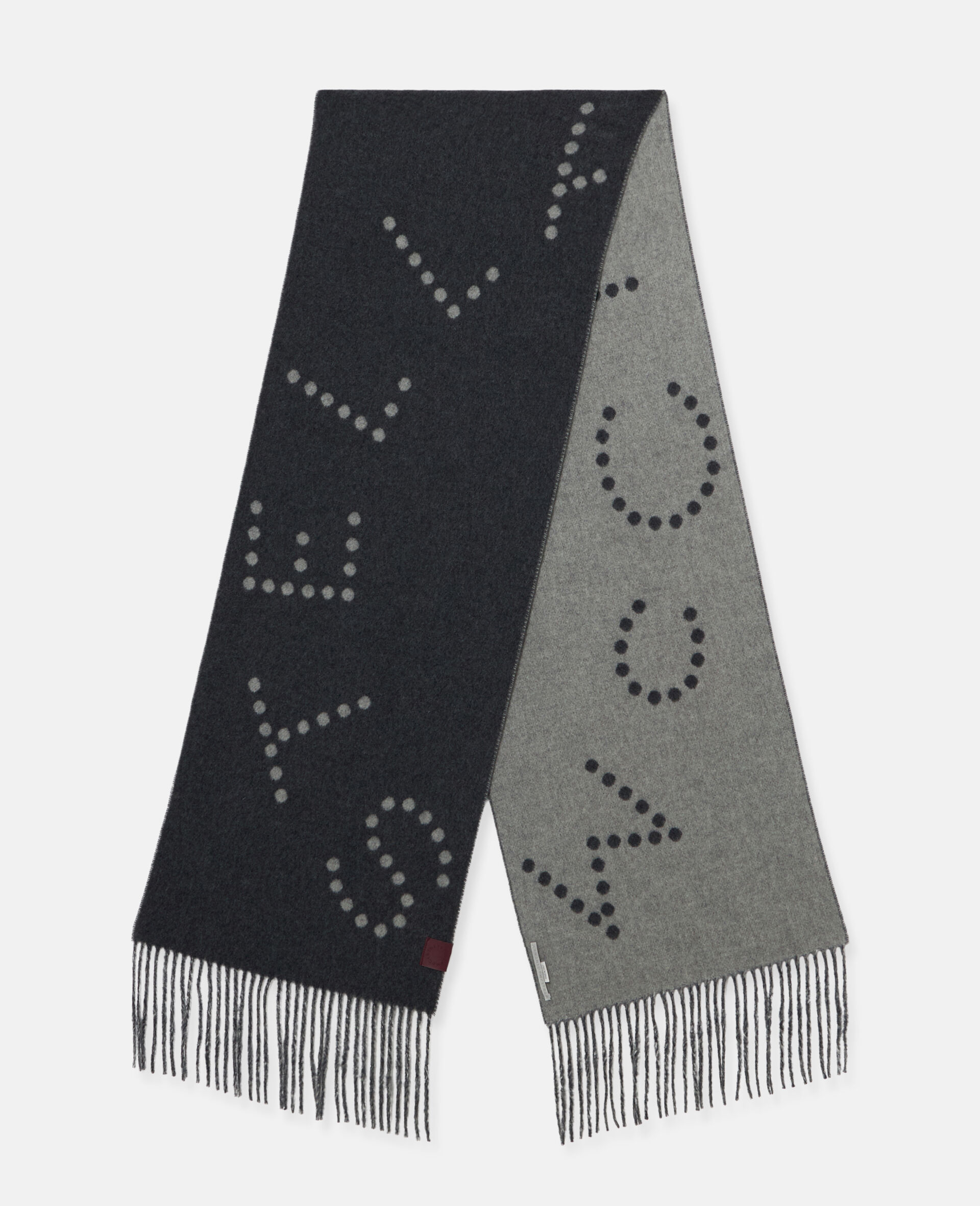 Moniker Print Logo Scarf-Red-large image number 0