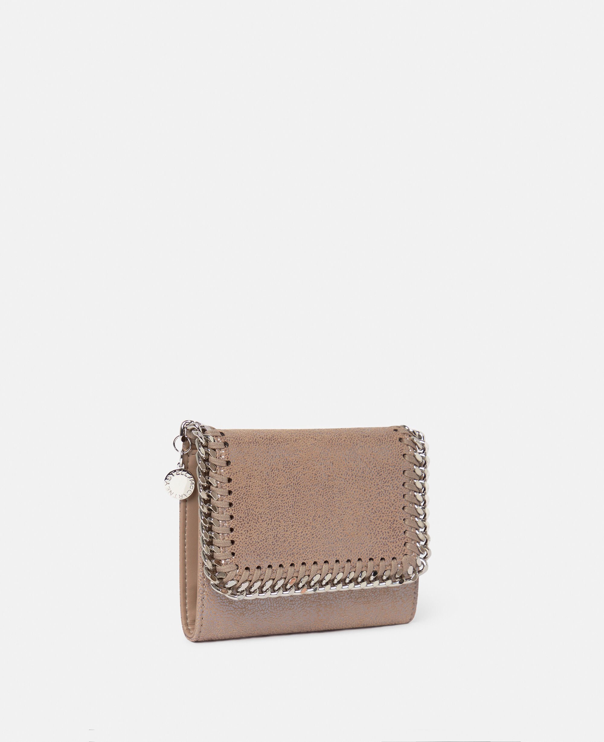 Women ピンク パール ファラベラ スモール フラップ ウォレット | Stella McCartney JP