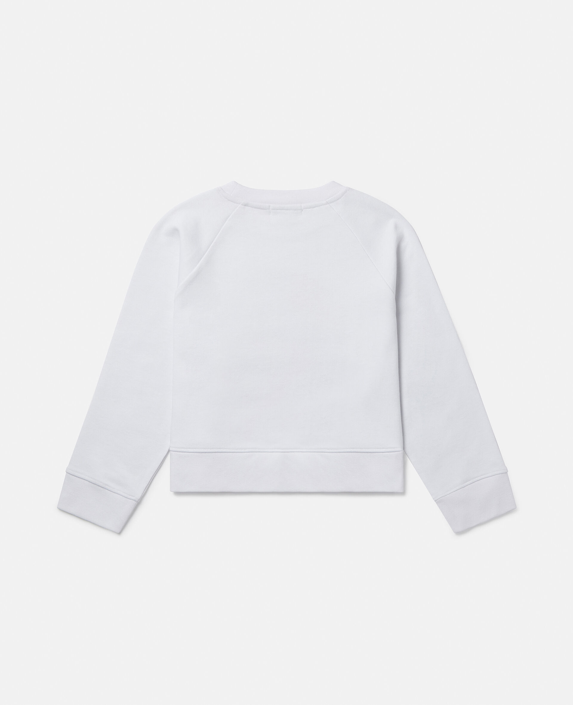 Stella Logo Love Graphic Sweatshirt-White-large image number 2