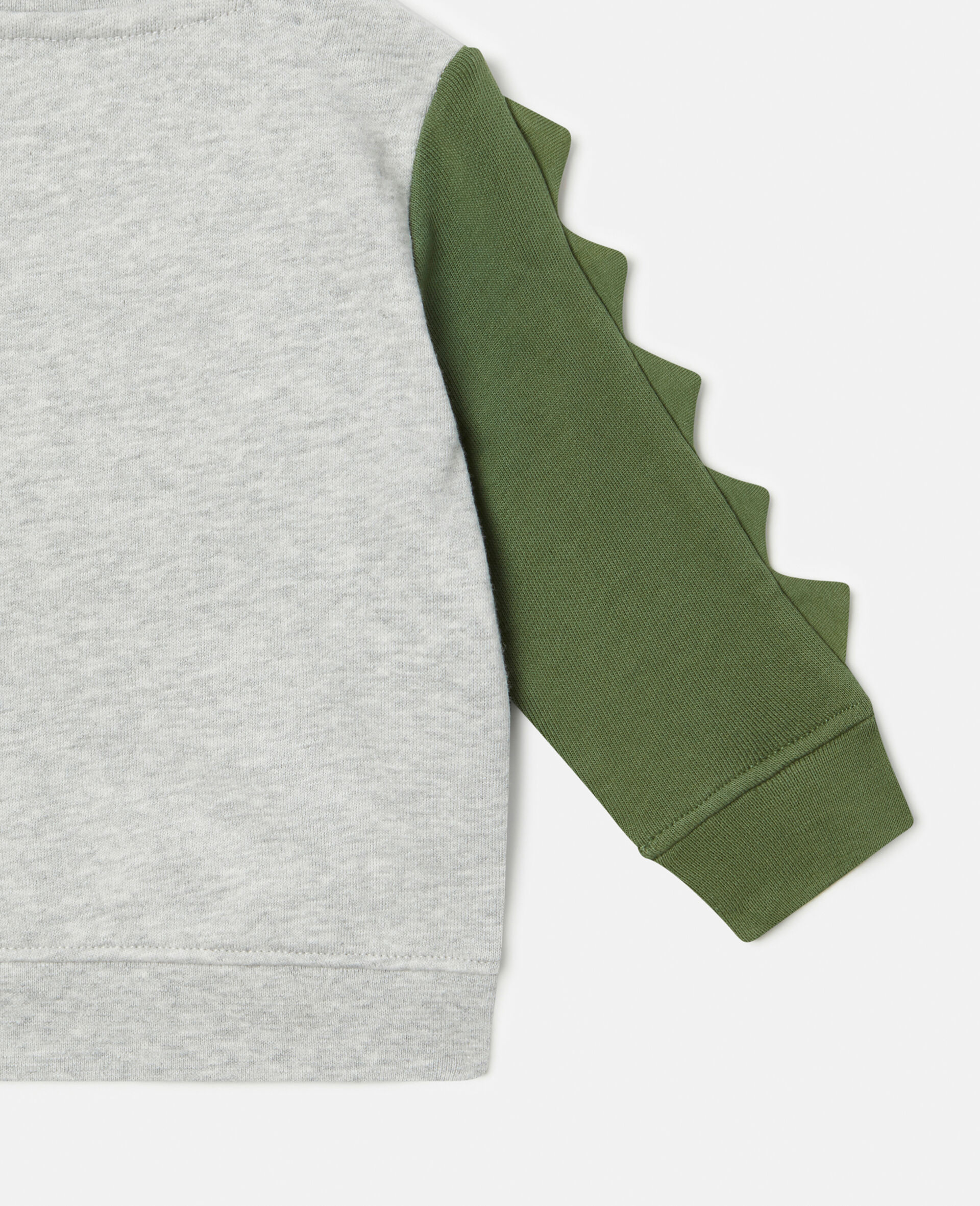 Double Gecko Print Sweatshirt-Grey-large image number 3