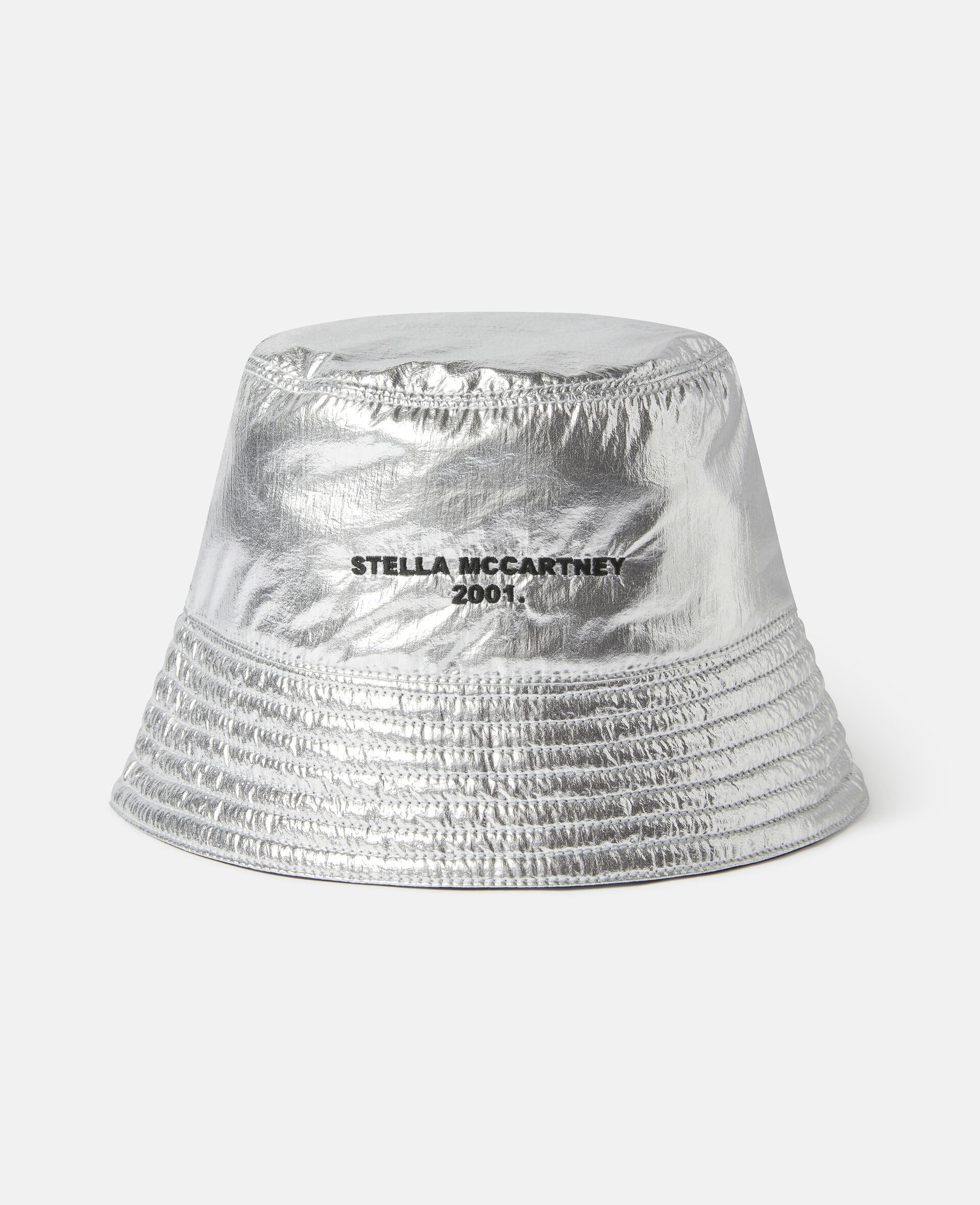 Vinyl Bucket Hat-Grey-large