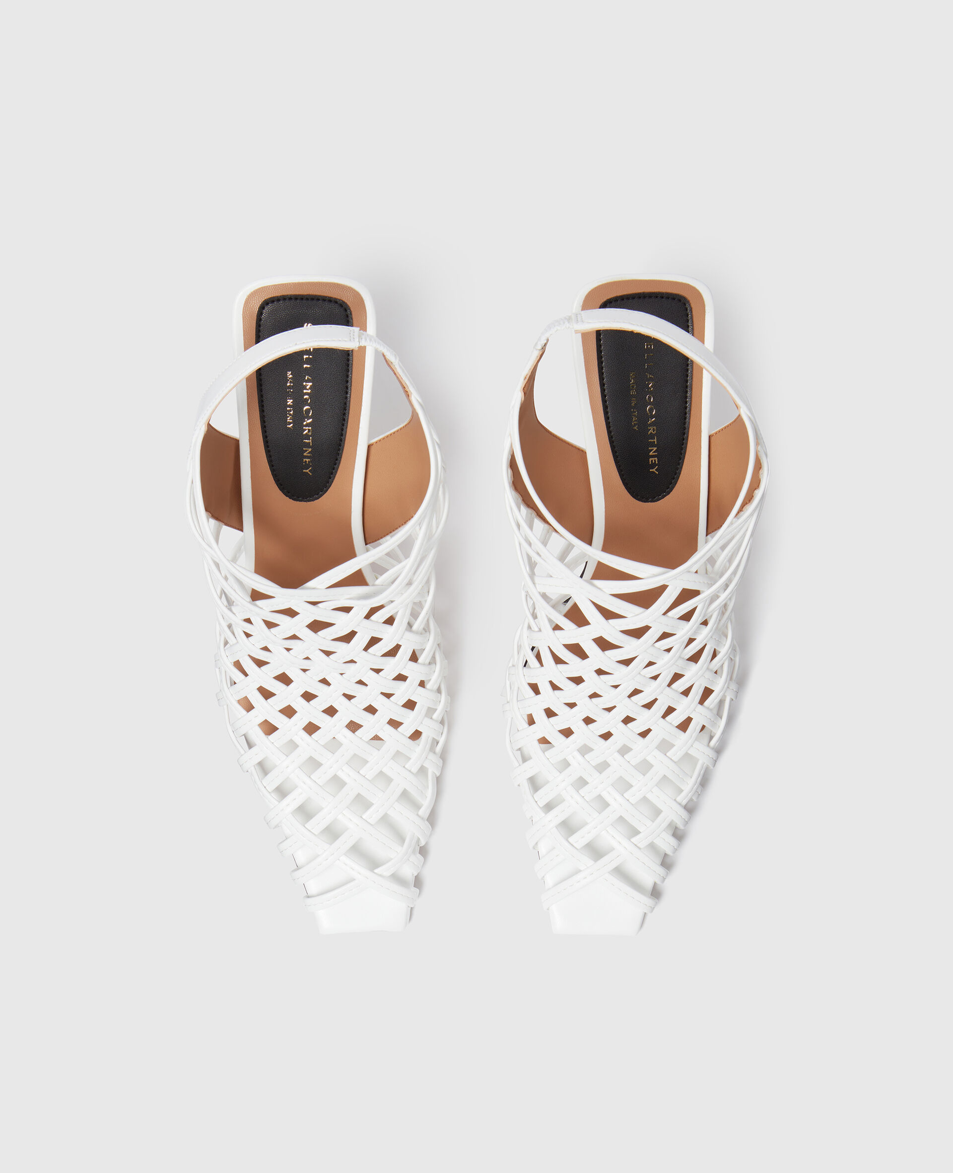 Stella Spur Woven Slingbacks-Black-large image number 4