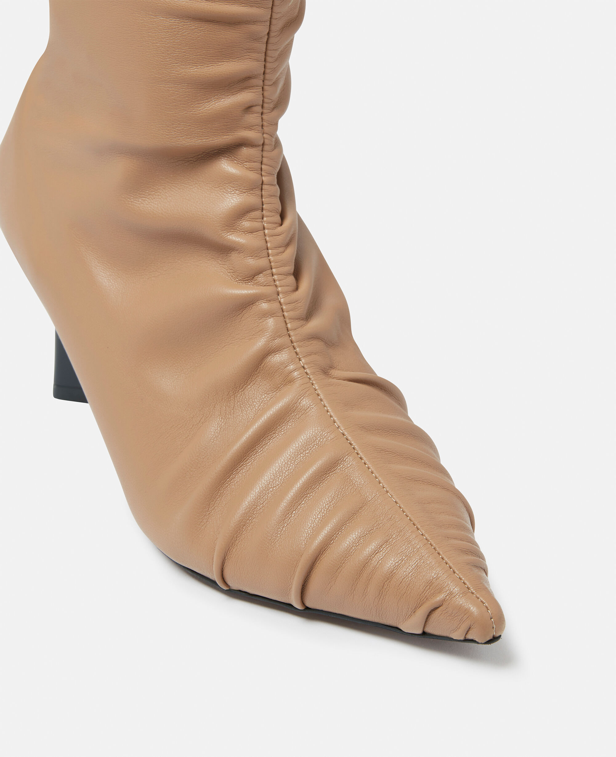 Ruched thigh high boots store