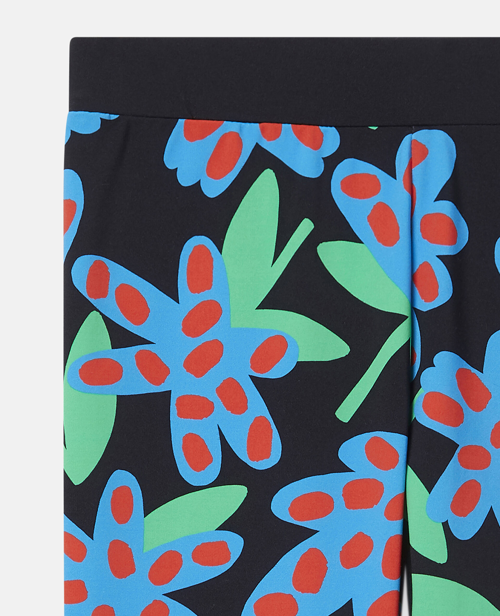 Legging oversize motif fleurs à pois-Fantaisie-large image number 1