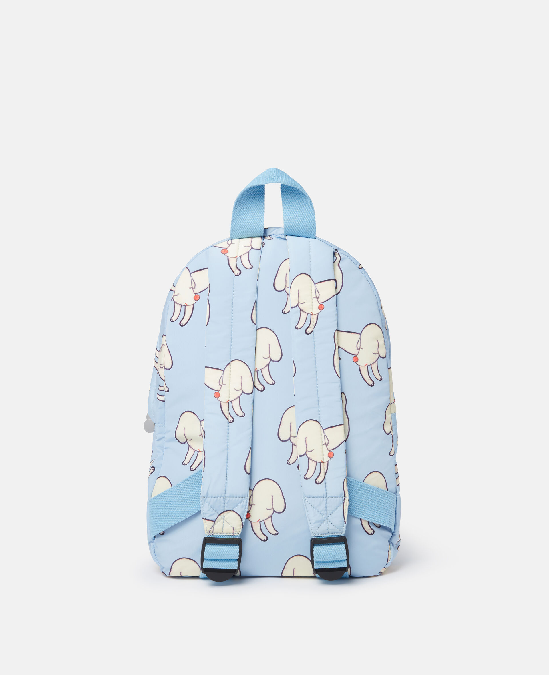 Lonesome Puppy Print Backpack-Multicolour-large image number 1