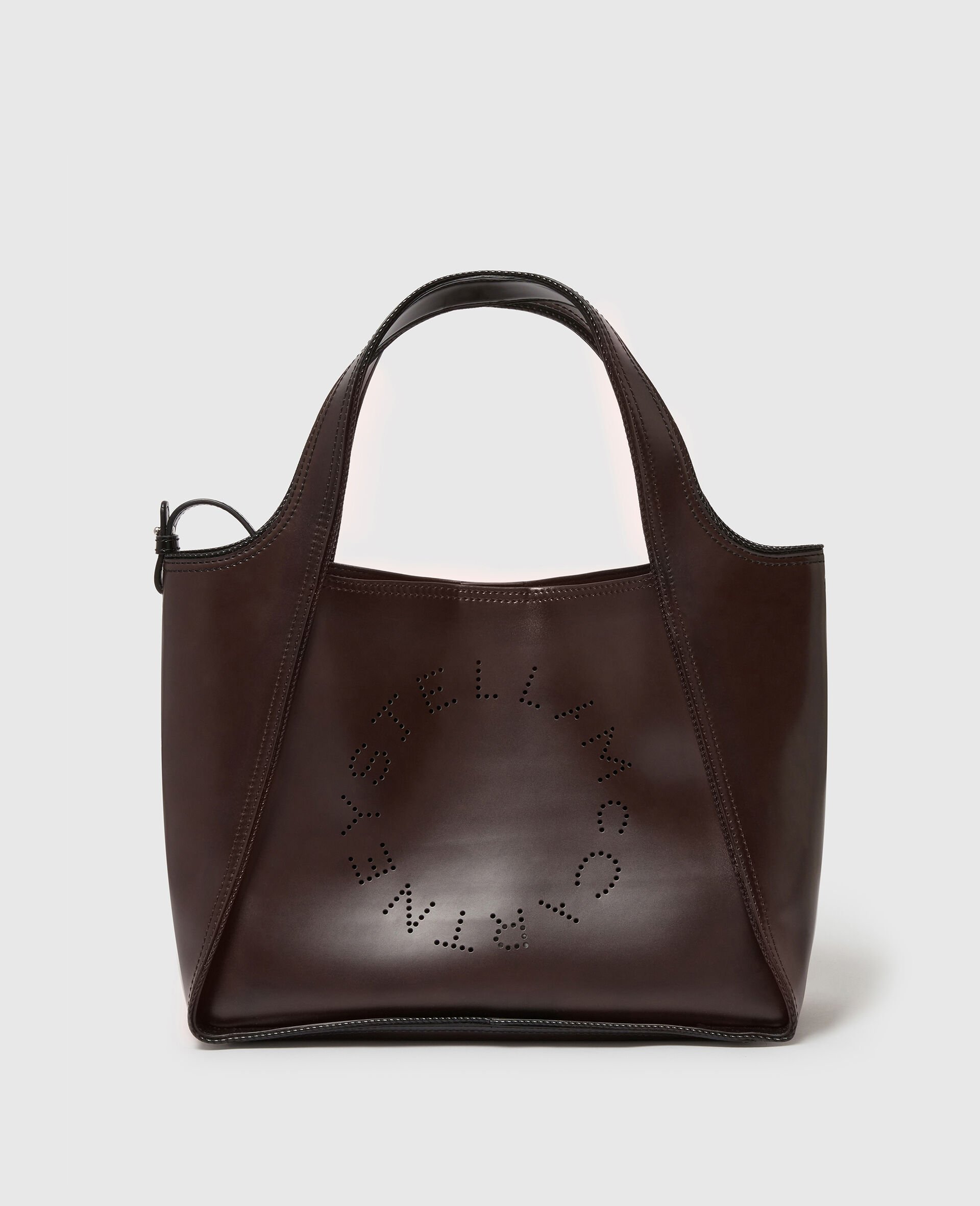 Logo Crossbody Tote Bag-Black-large image number 0