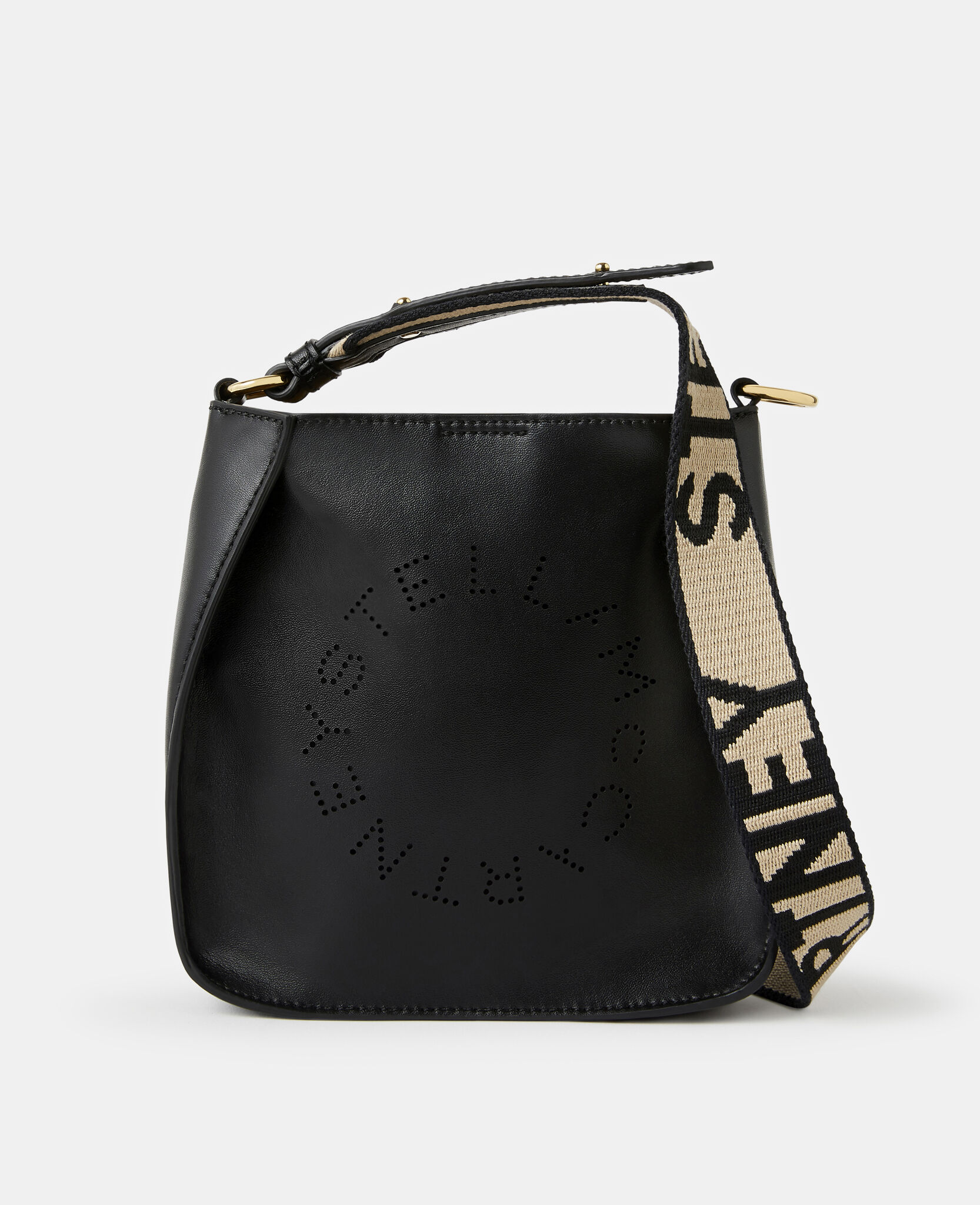 Stella mccartney black shoulder bag 2025