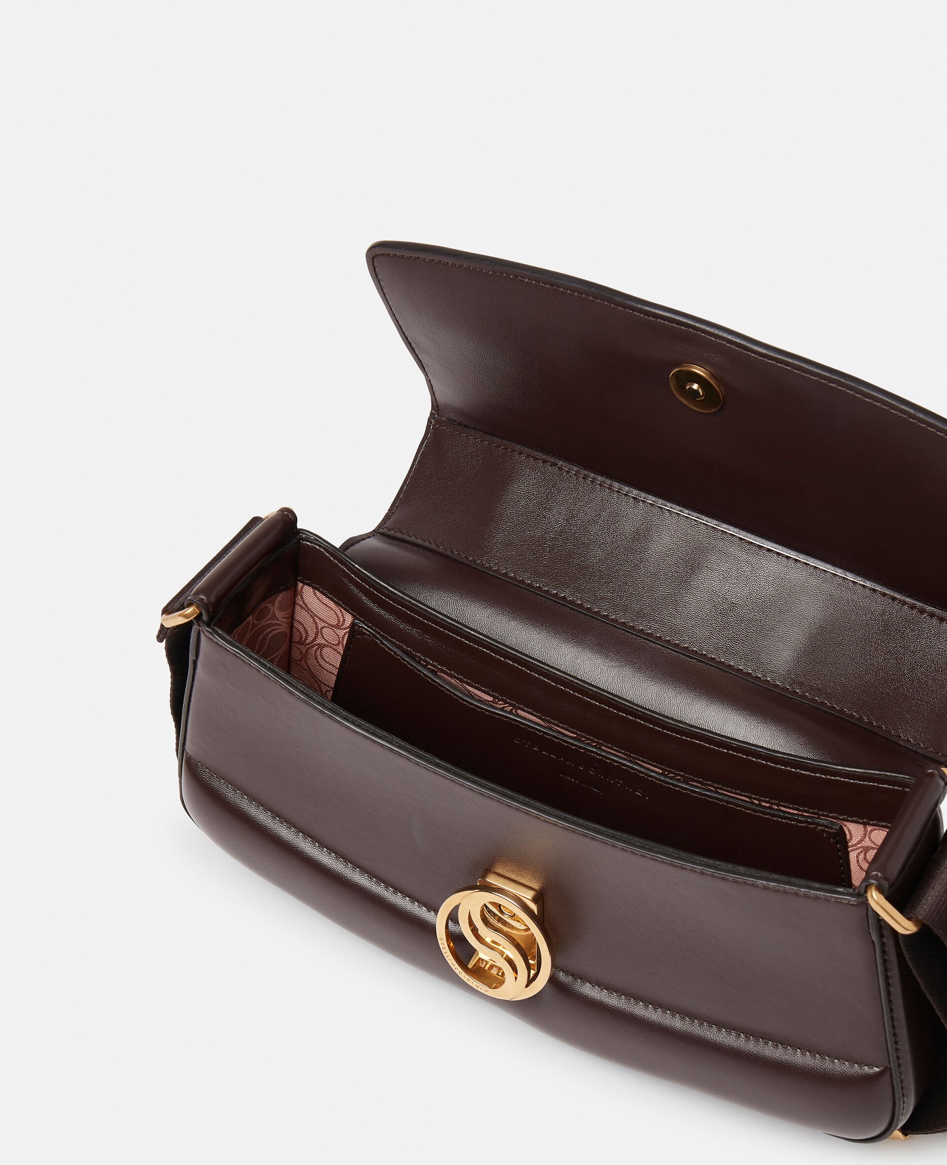 S-Wave Padded Shoulder Bag-Brown-large image number 3