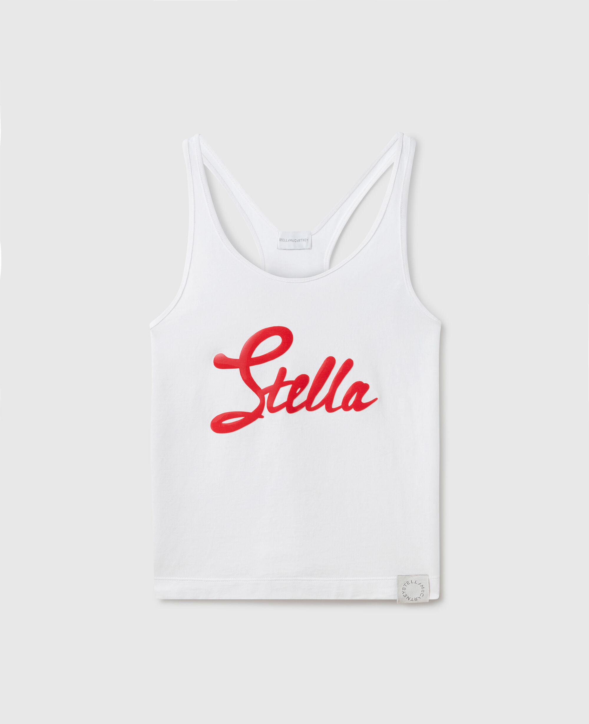 Women White Stella Vintage Tank Top | Stella McCartney PR