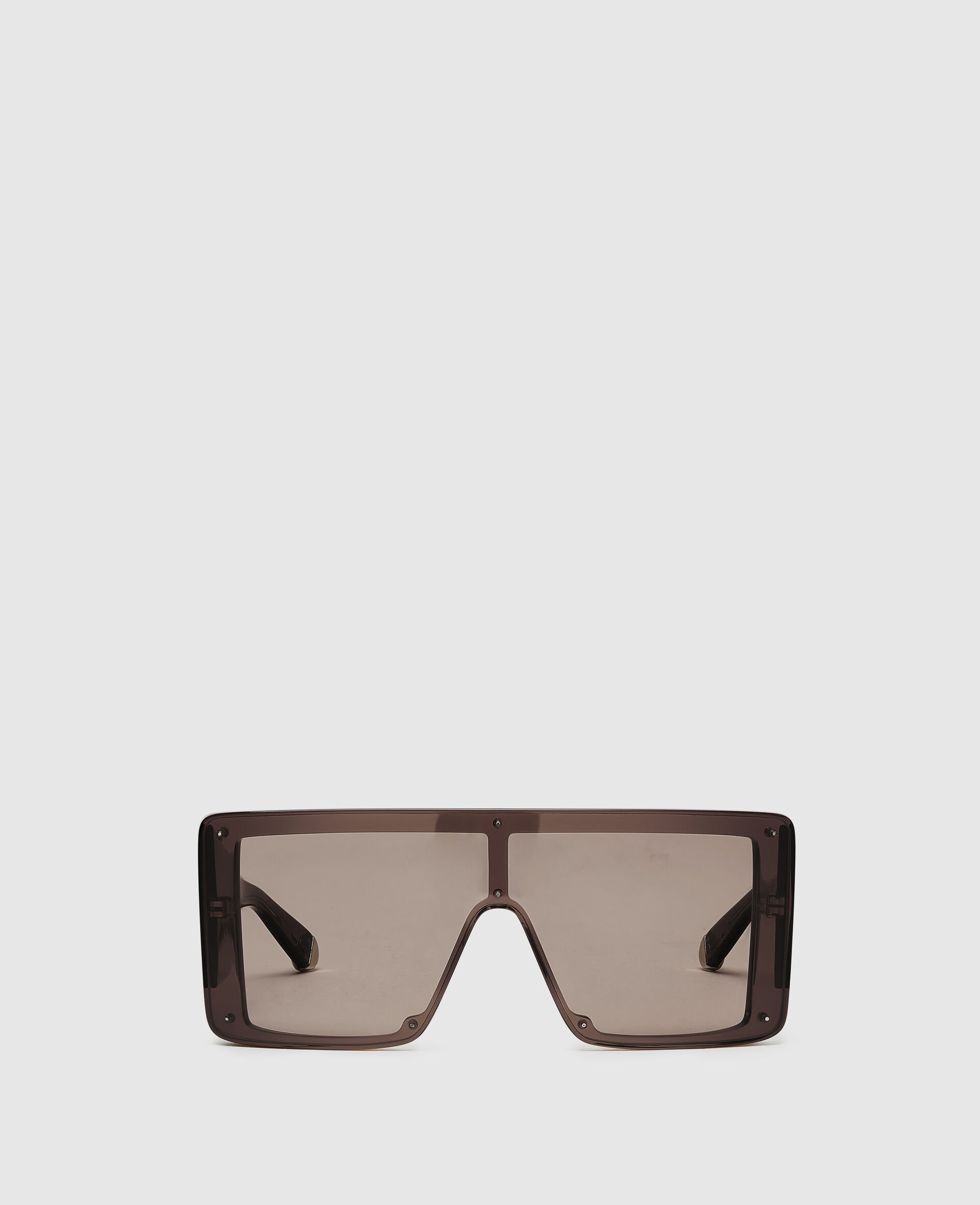 Translucent Square Sunglasses-Black-large image number 0