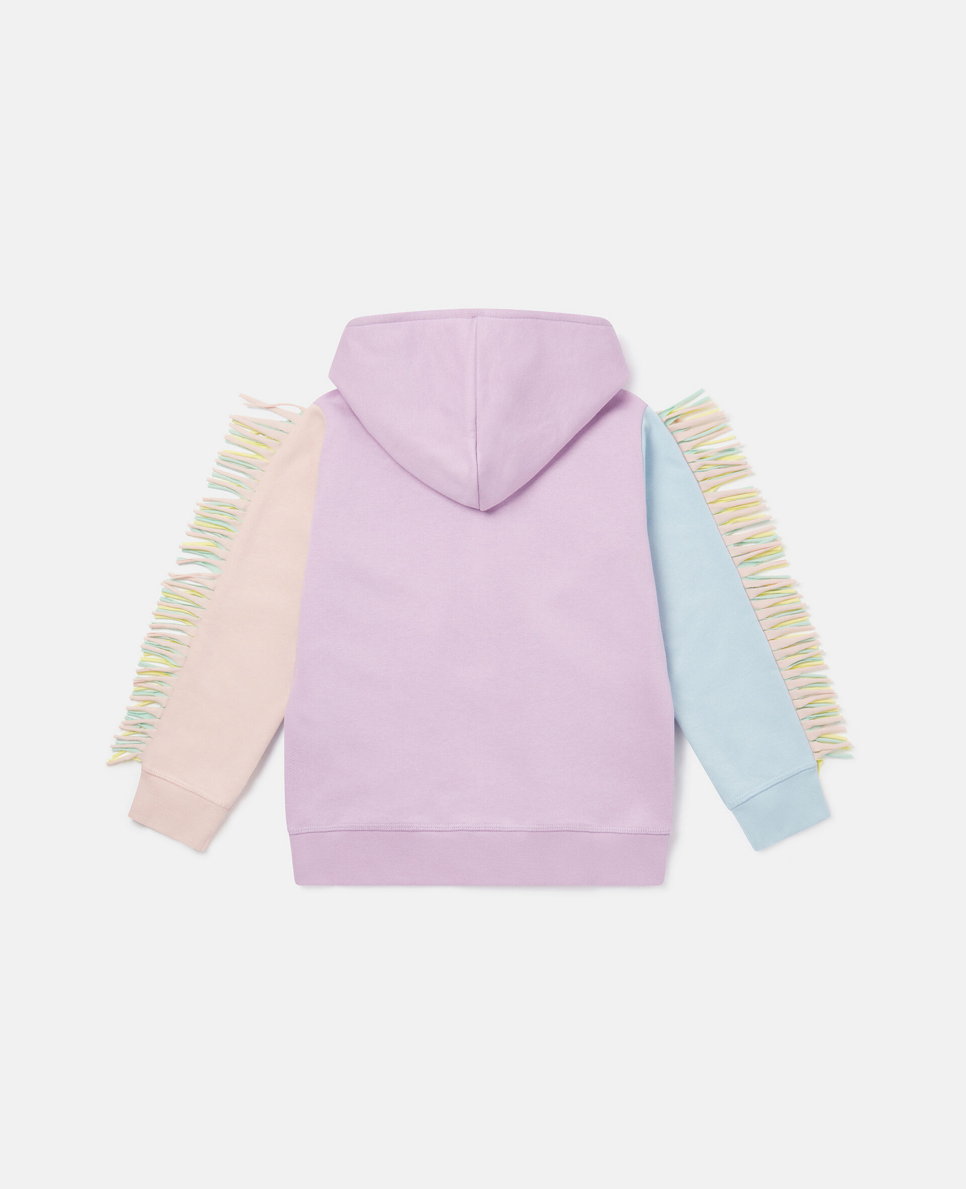 Rainbow Unicorn Zip Hoodie-Blue-large image number 2