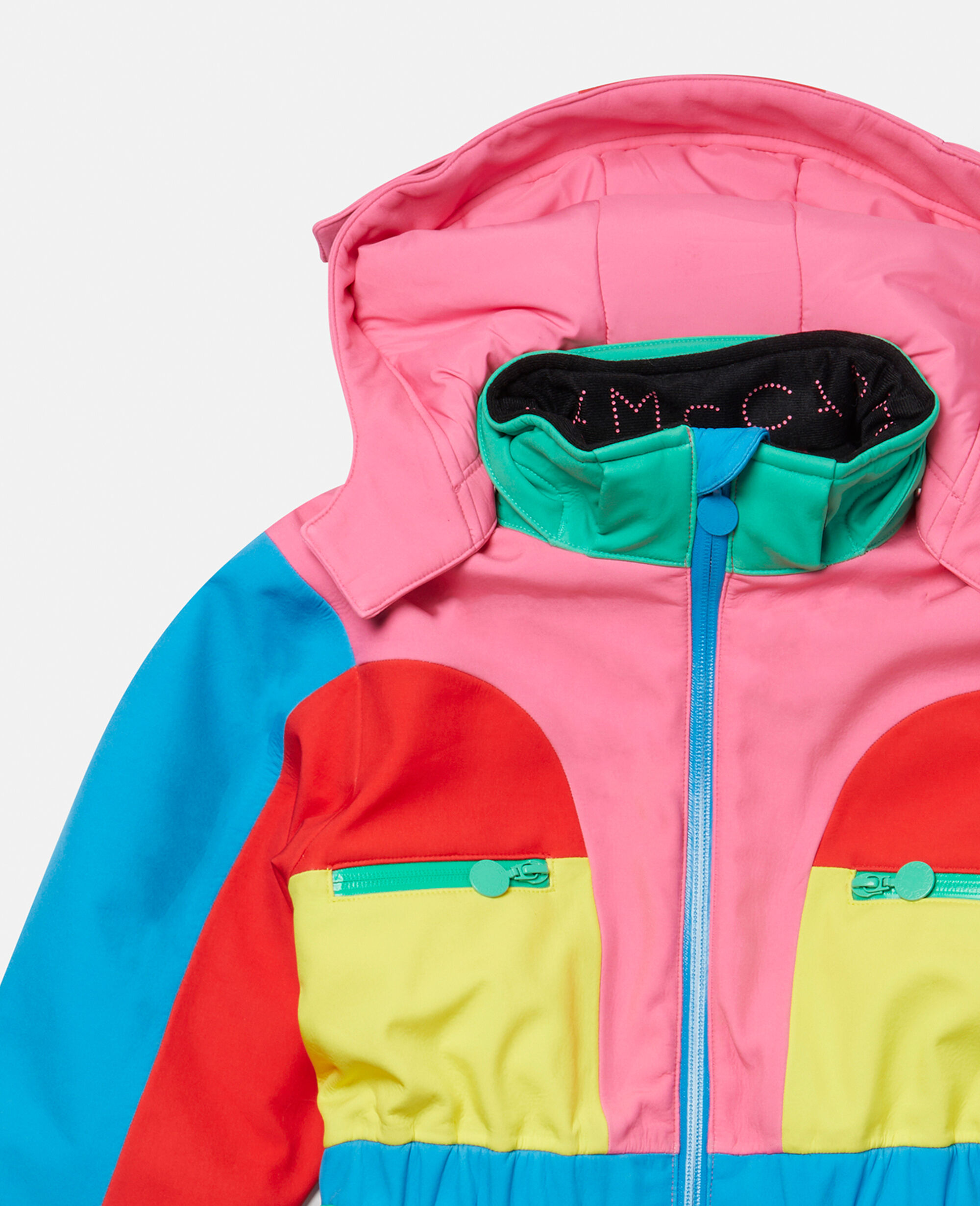 Girls Multicolour Colourblock Snowsuit Stella McCartney PT
